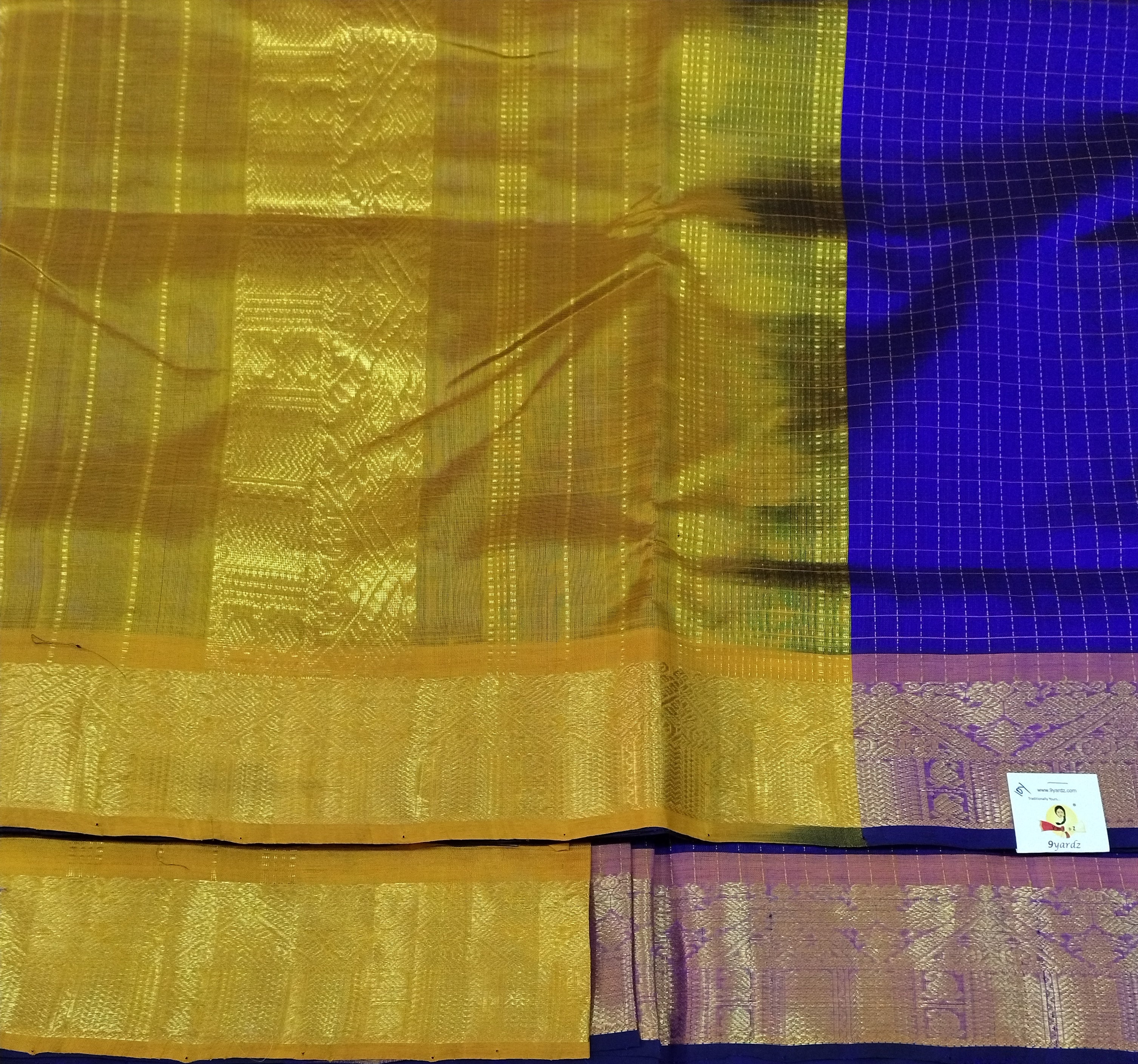 Pure silk cotton Butta 10yards madisar