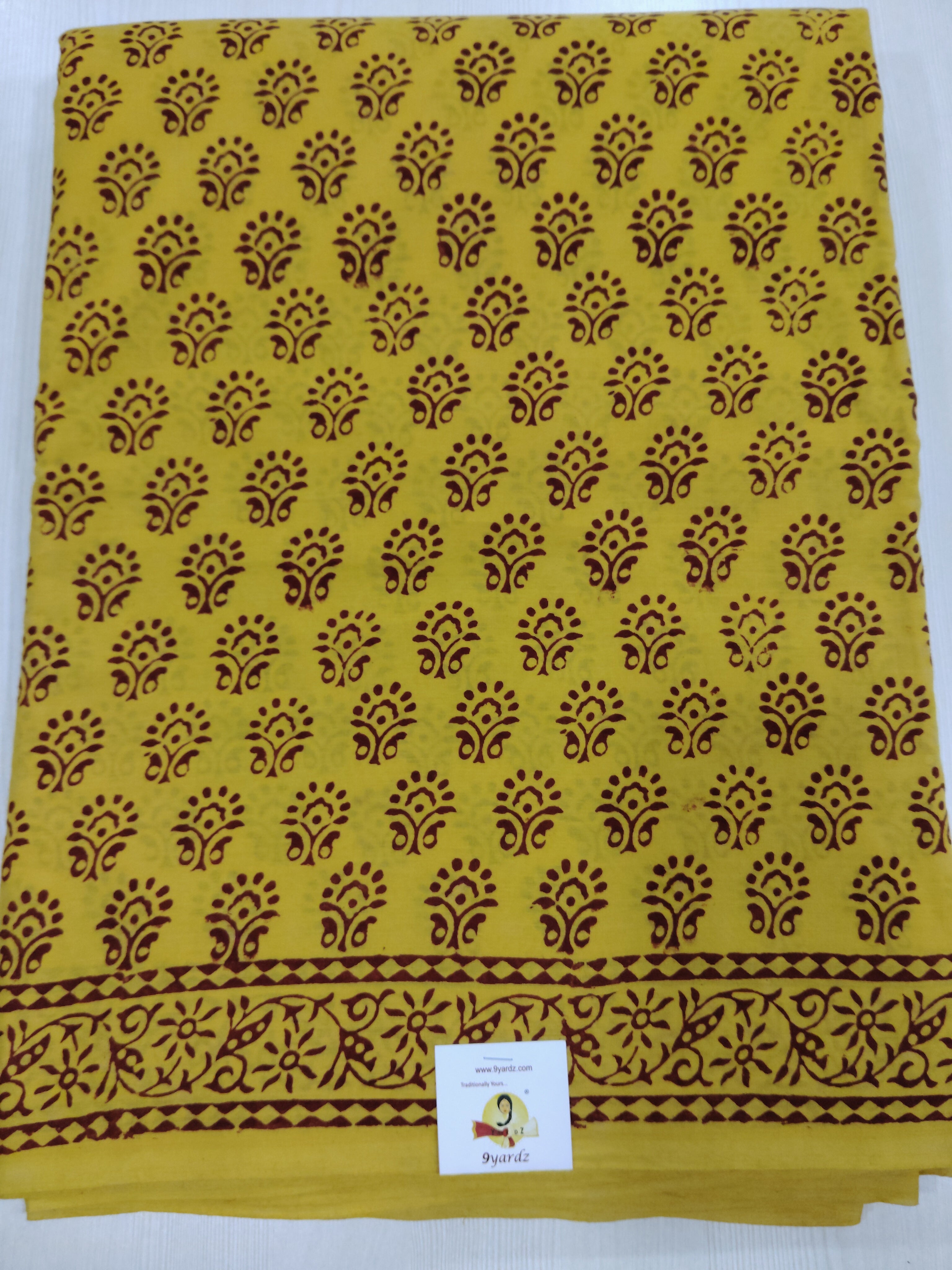 Baag/soft cotton Madisar 11 yards