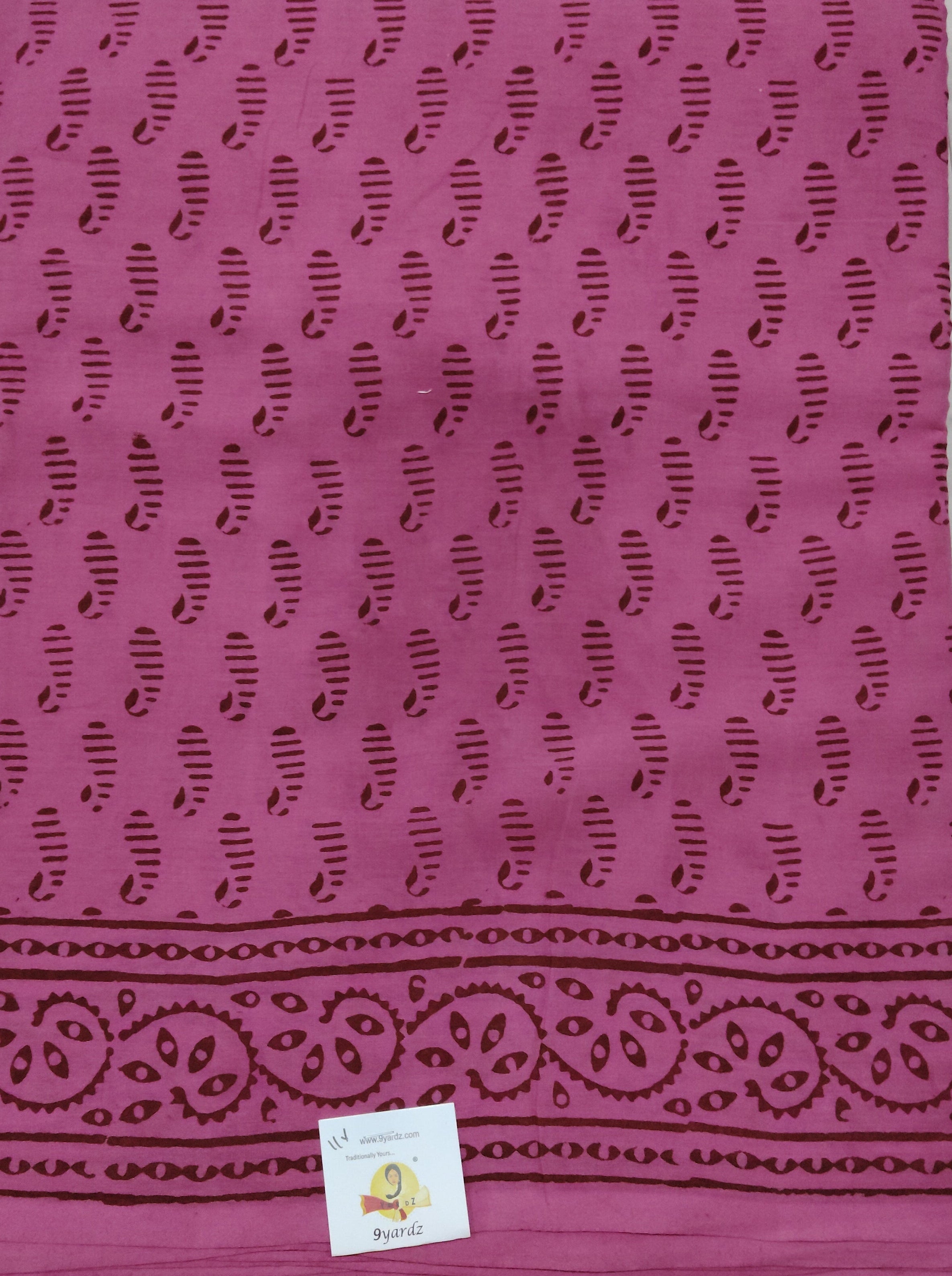 Baag/soft cotton Madisar 11 yards