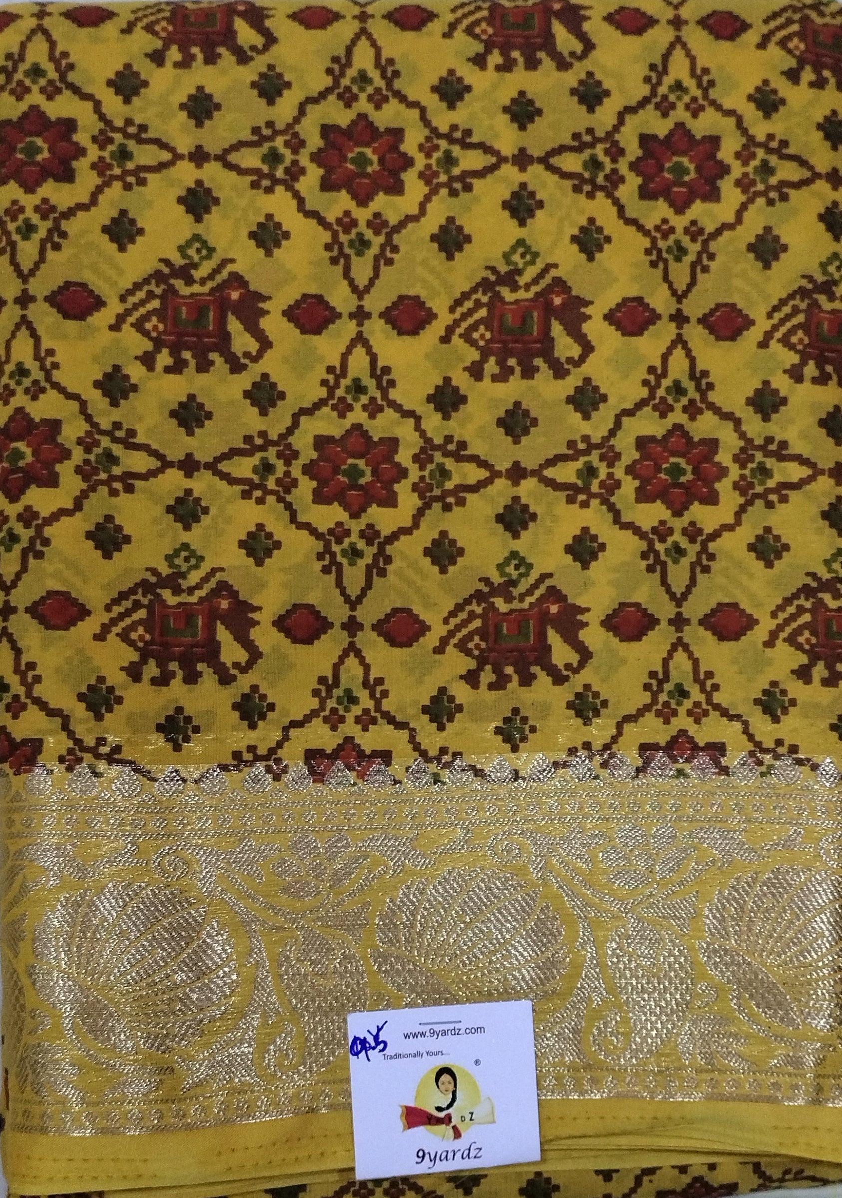 Printed Silk 9.5yards