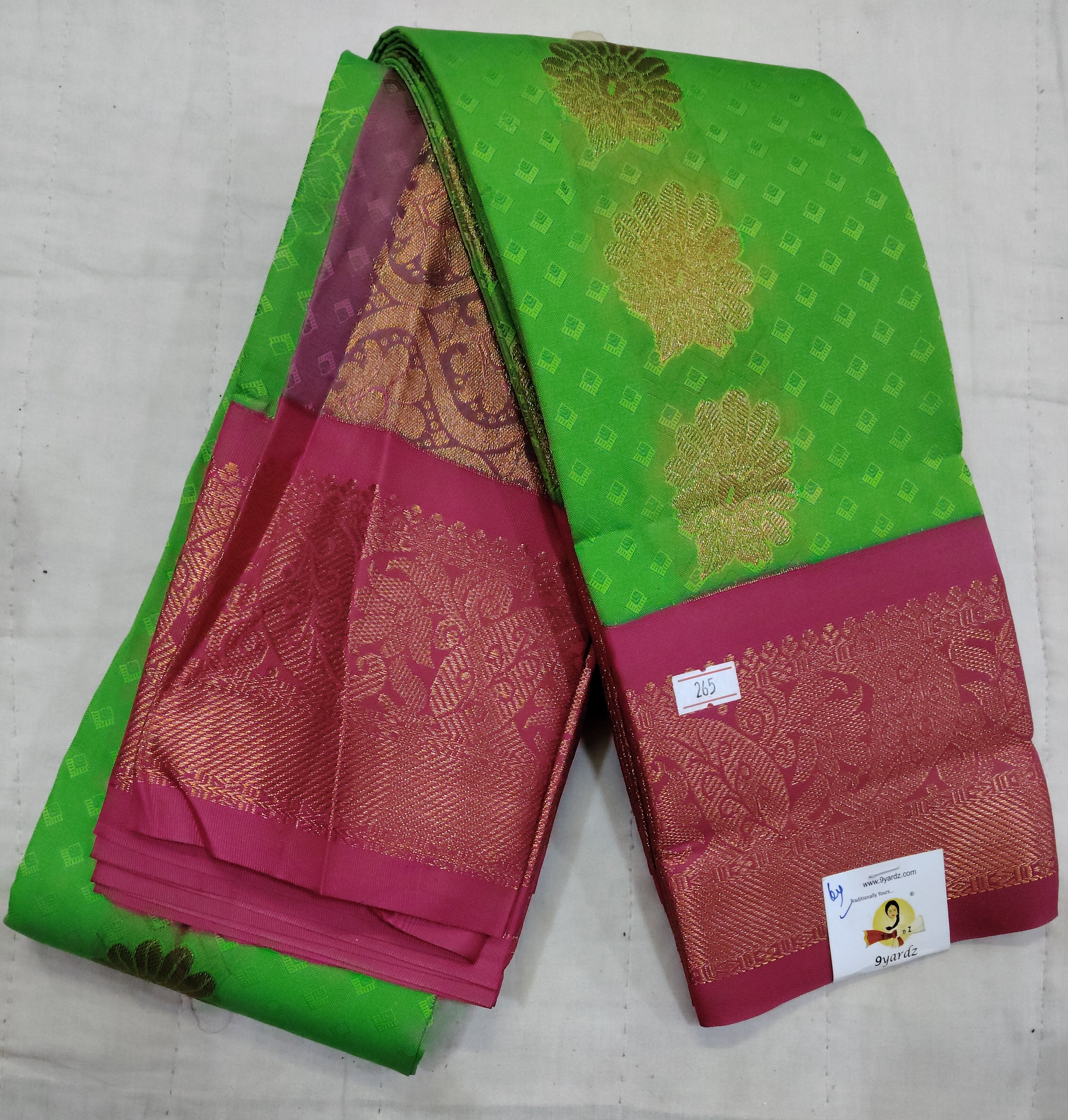 Art silk 6yardz sarees