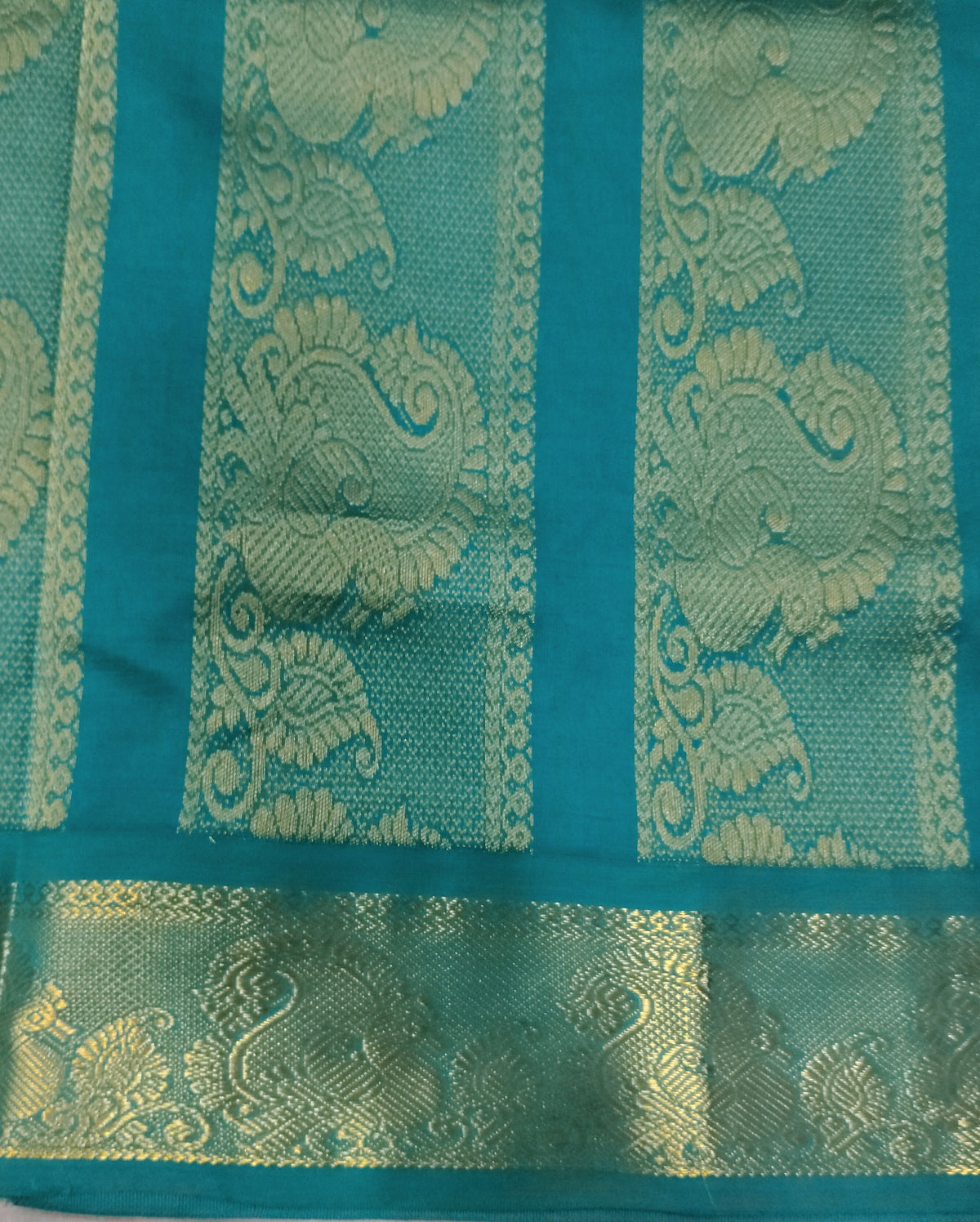 Semi Silk cotton Korvai Madisar