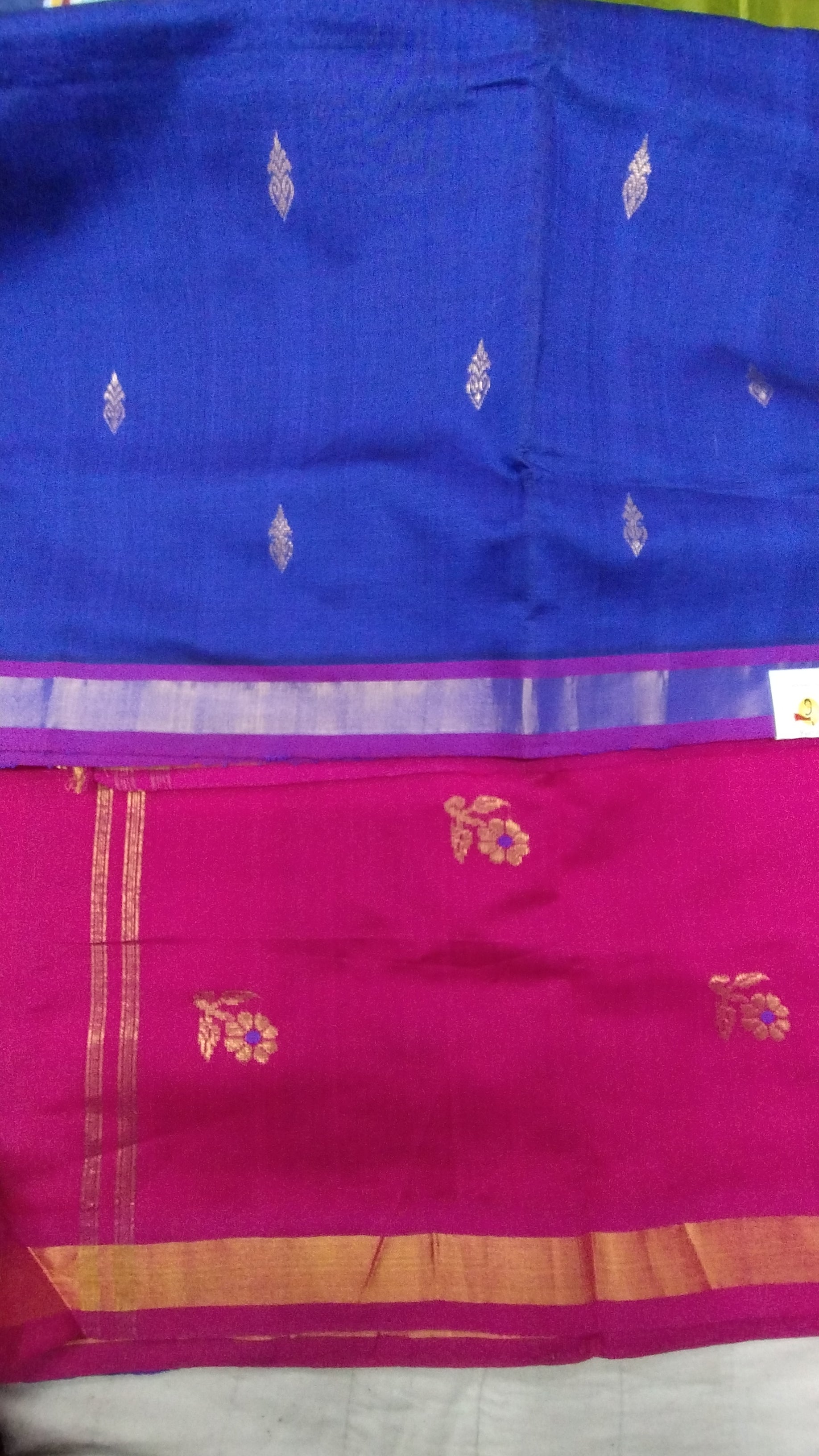 Semi silk Embossed 6Yards