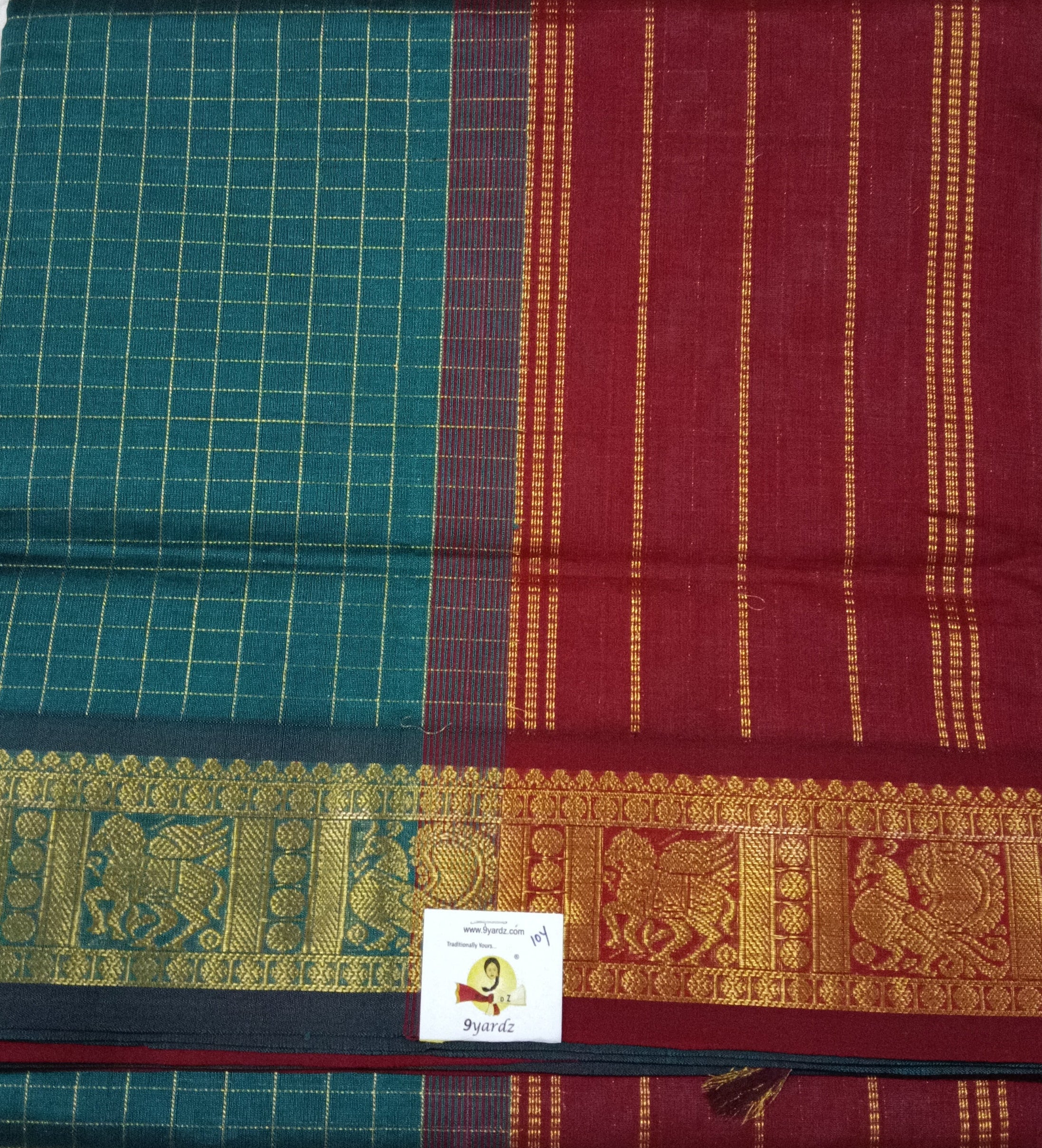 Semi Silk cotton Madisar 10yards