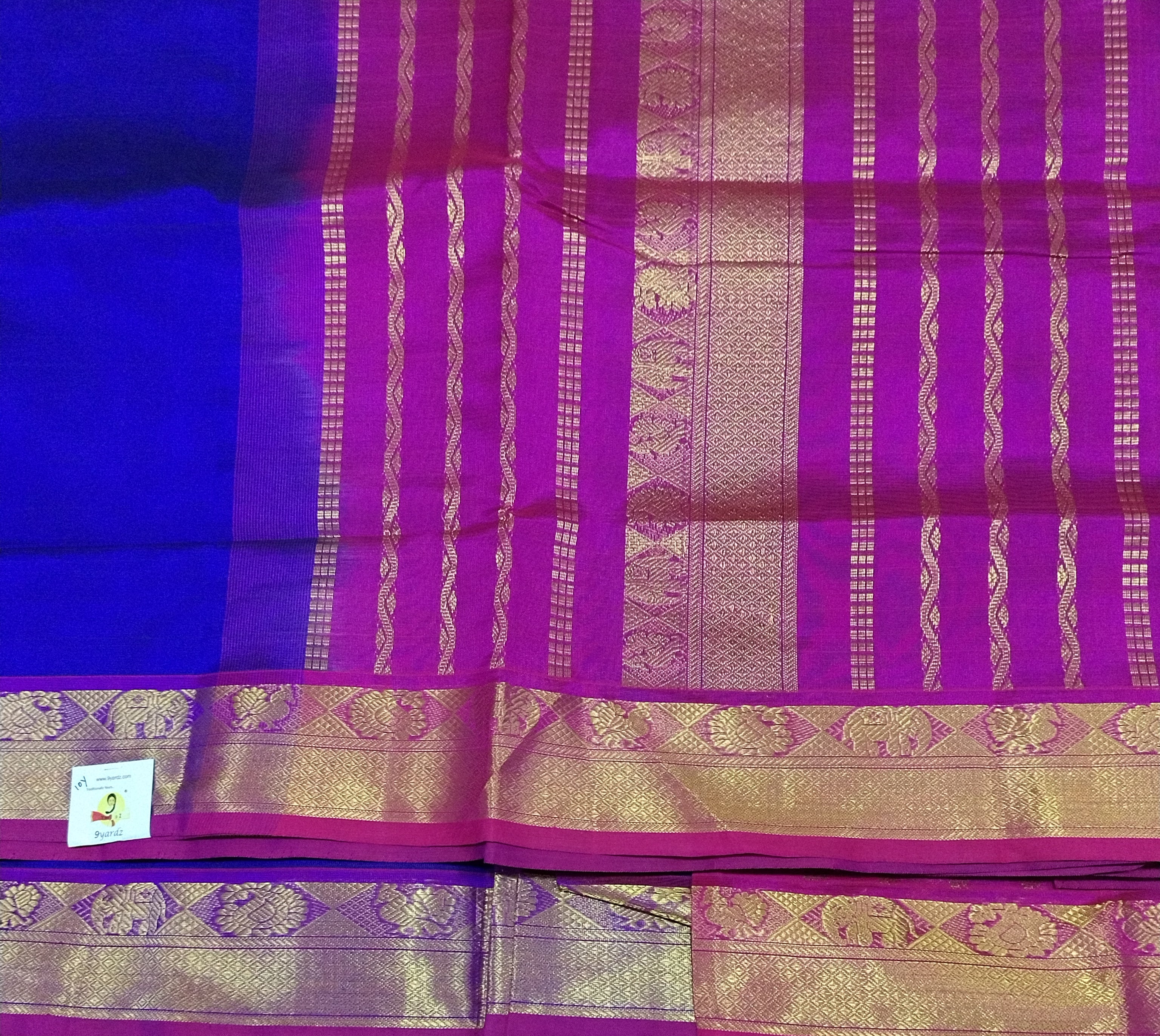 Pure silk cotton 10yards madisar