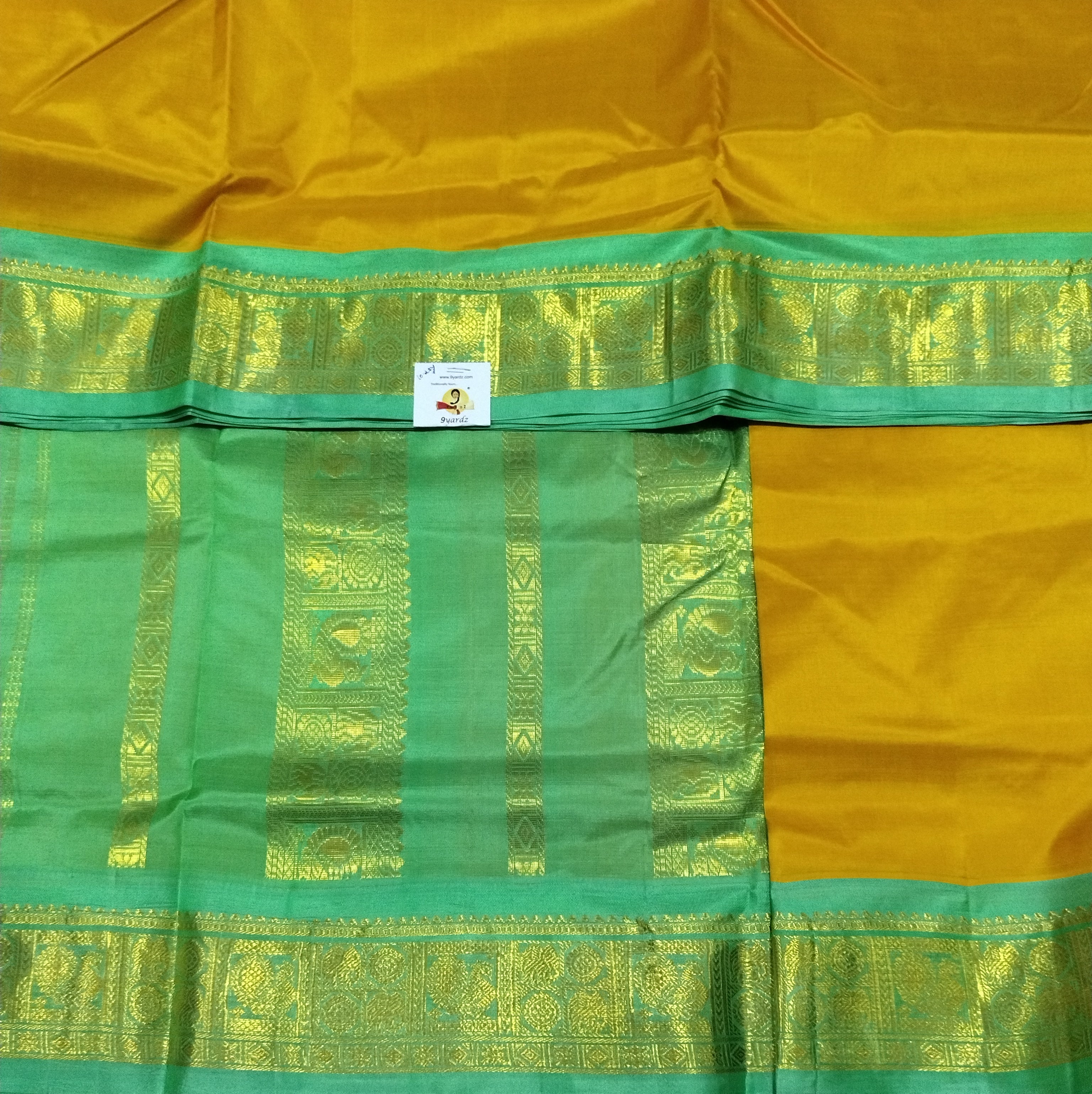 Pure silk 10.25yardz