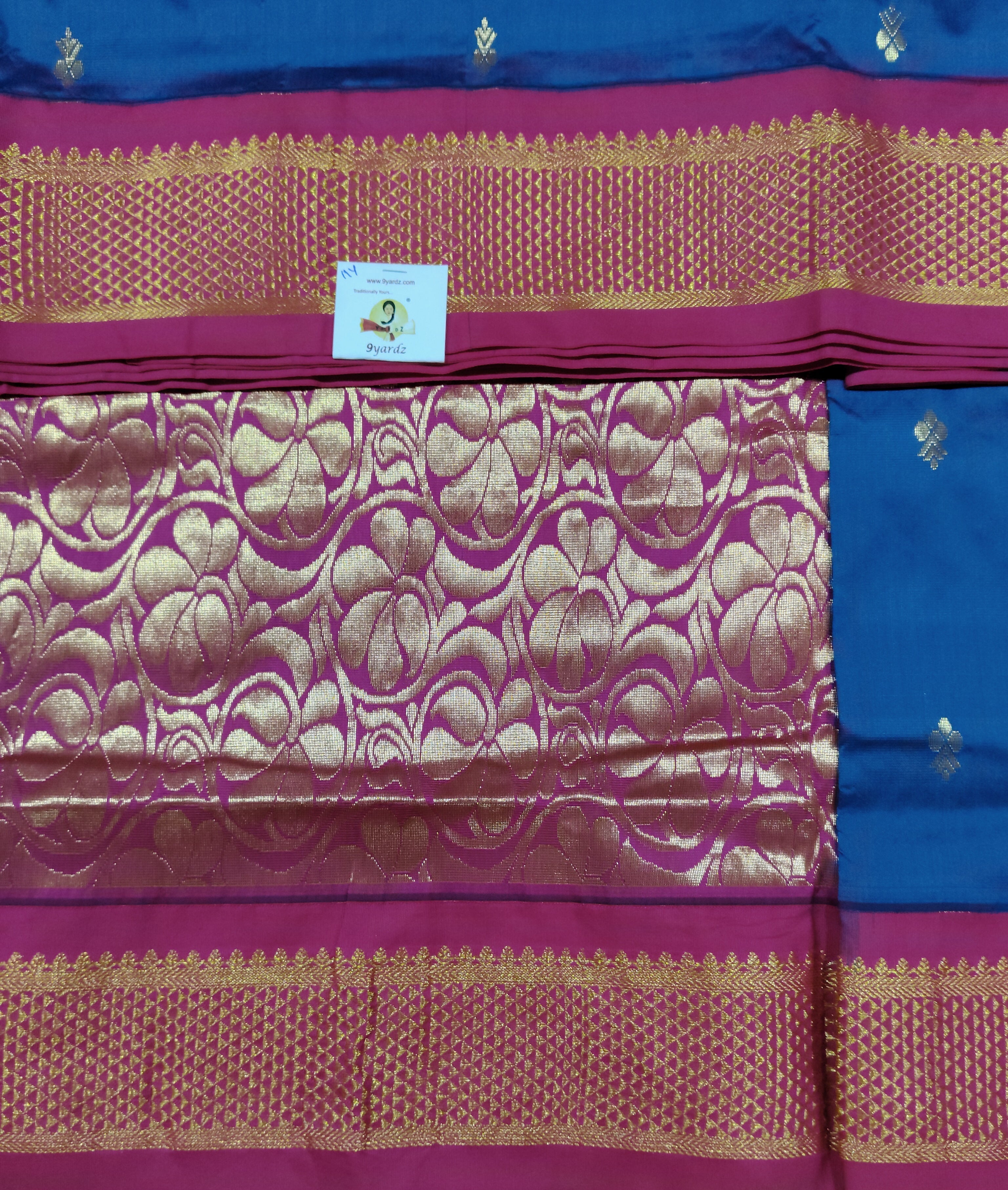 Poly silk 11yards madisar