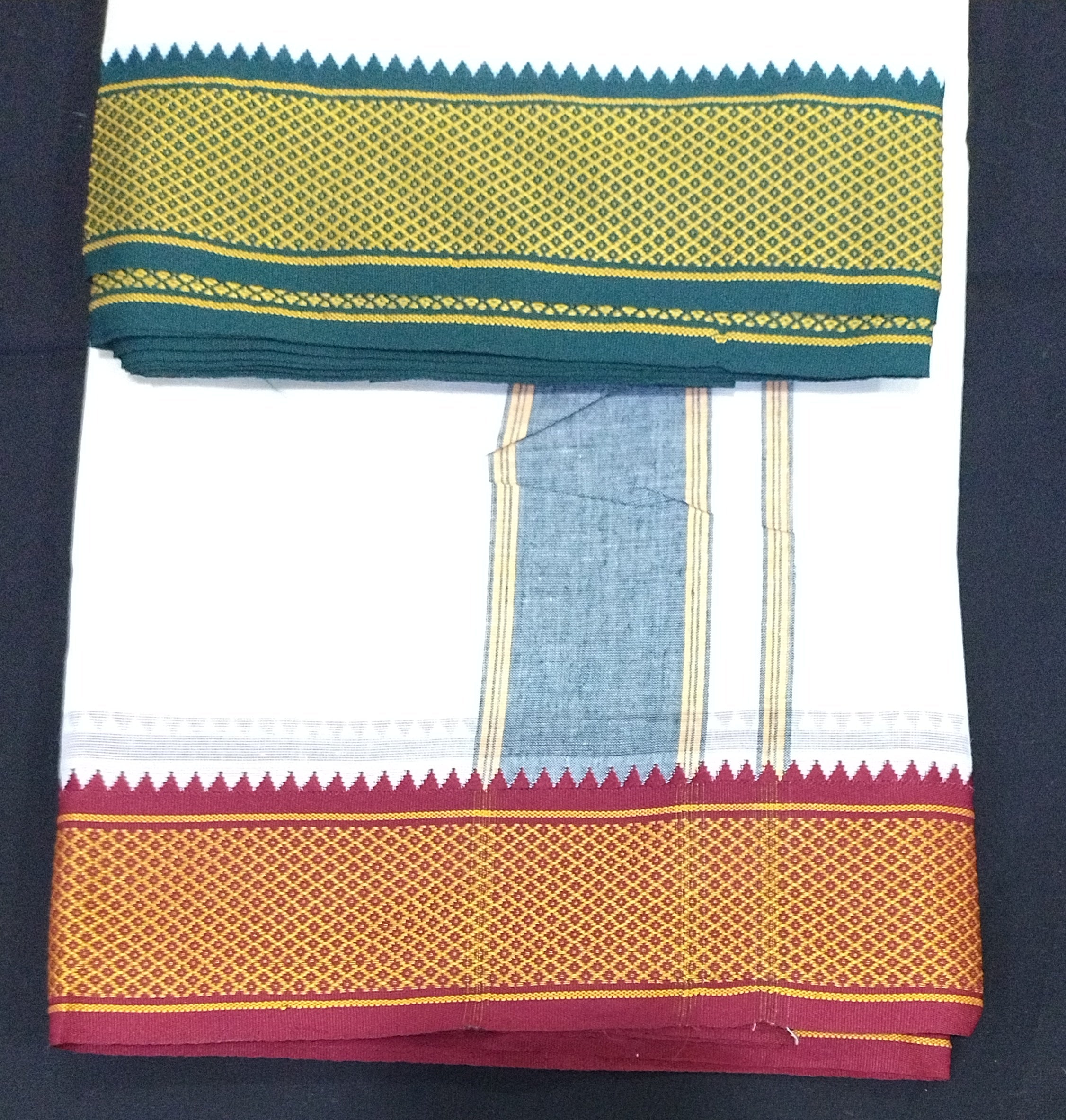 Cotton Unbleached dhoti 10*6