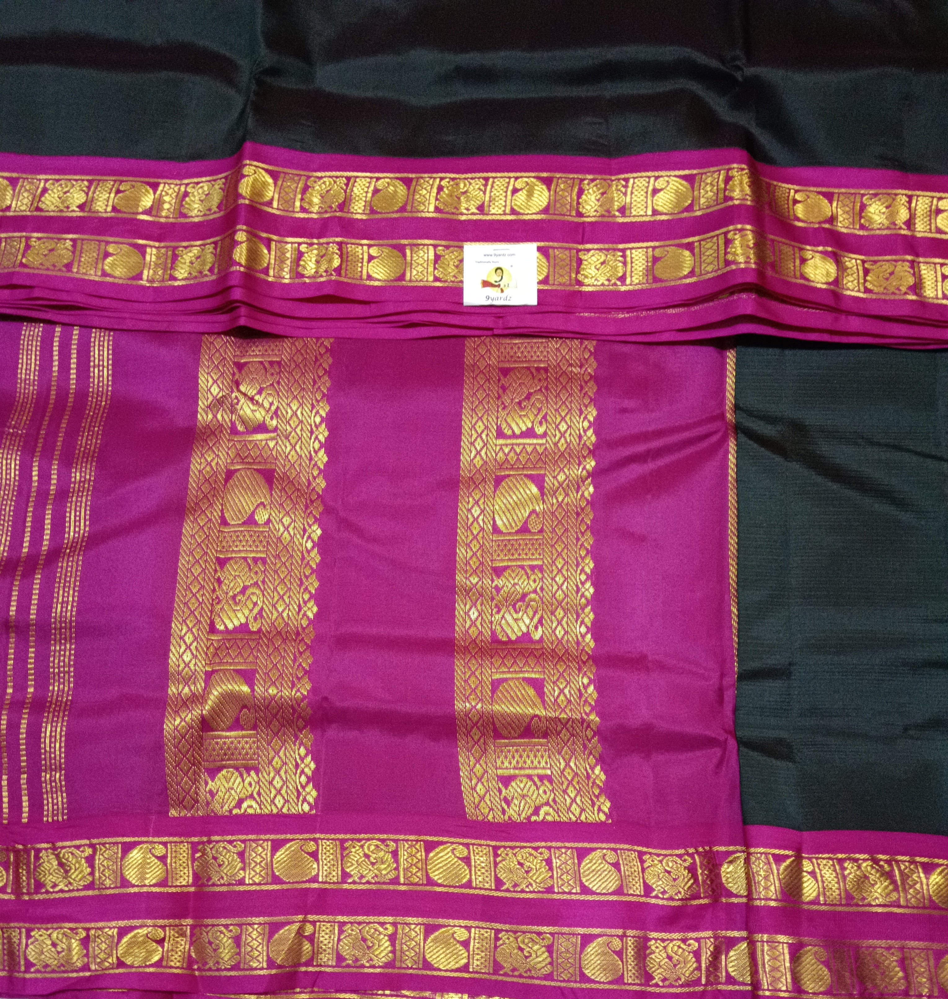 Pure silk 10.25yardz