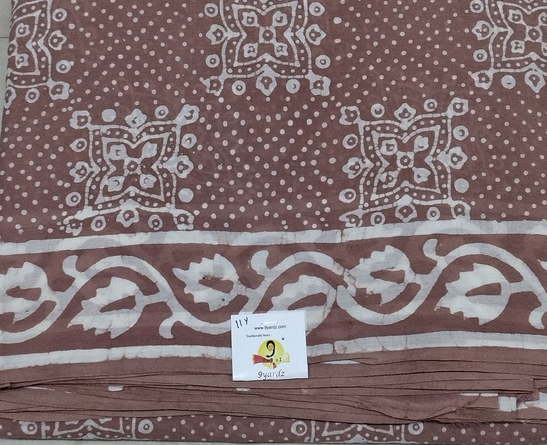 Bathik printed 11 yardz