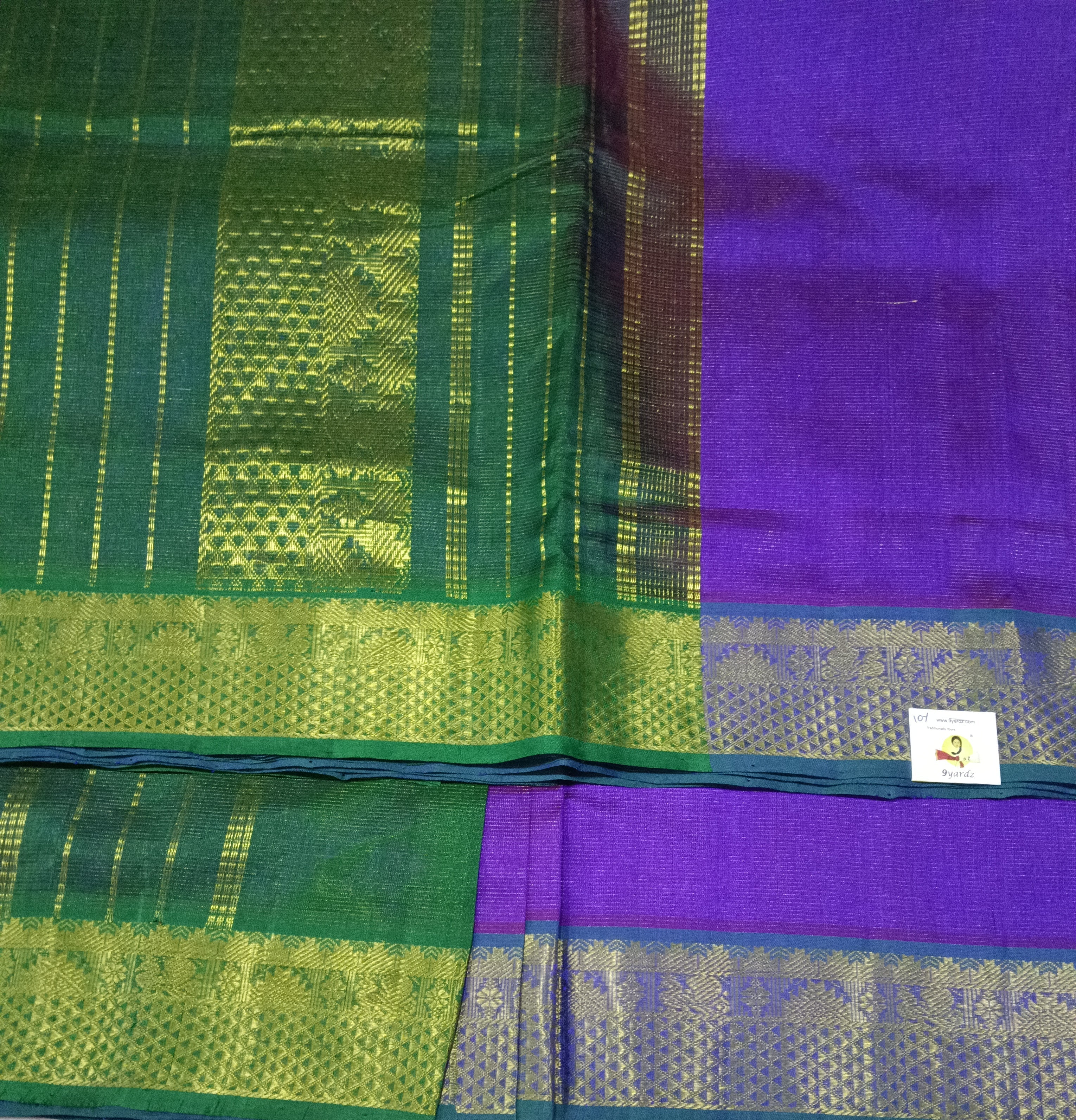 Pure silk cotton Vairaoosi 10yards madisar
