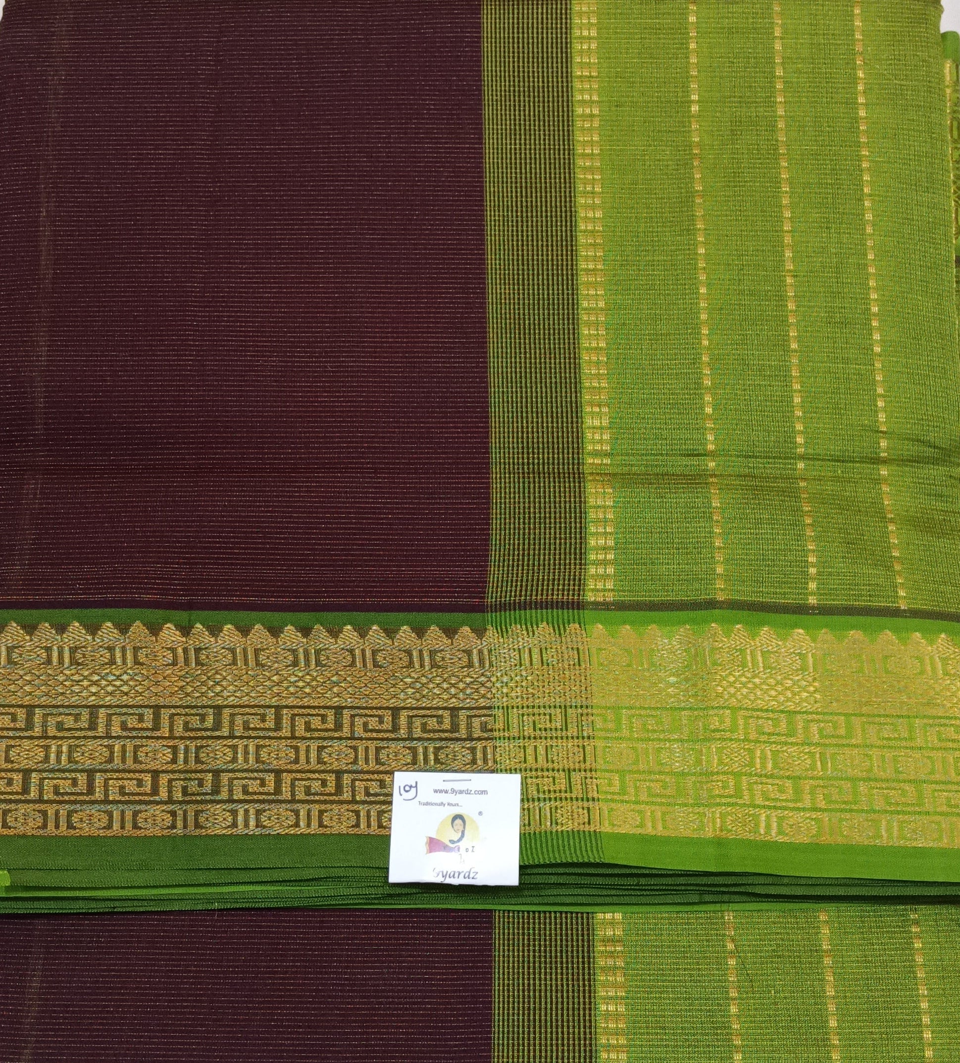 Semi Silk cotton vairavoosi Madisar 10yards