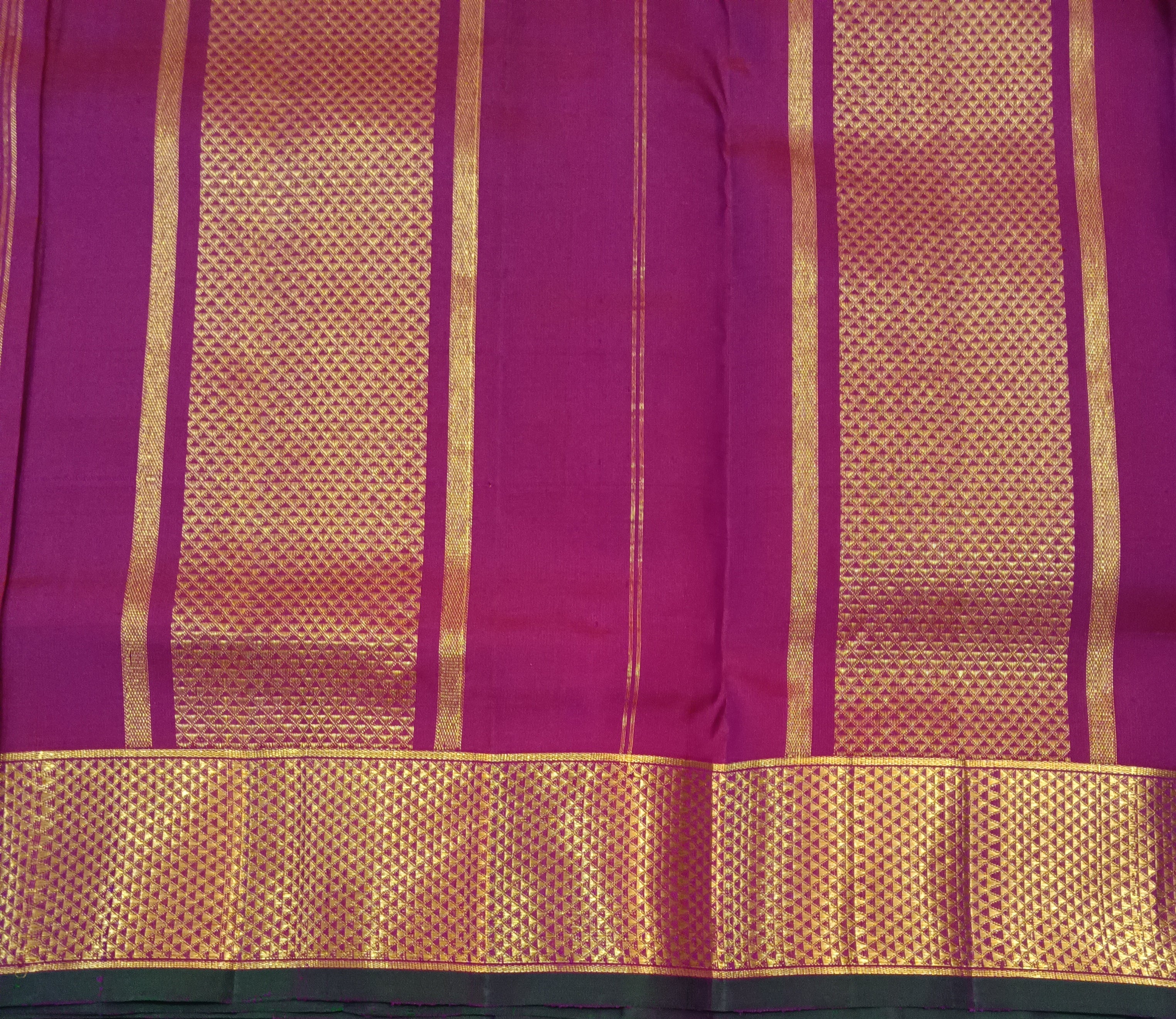 Pure Kanchipuram Silk Madisar 10yards