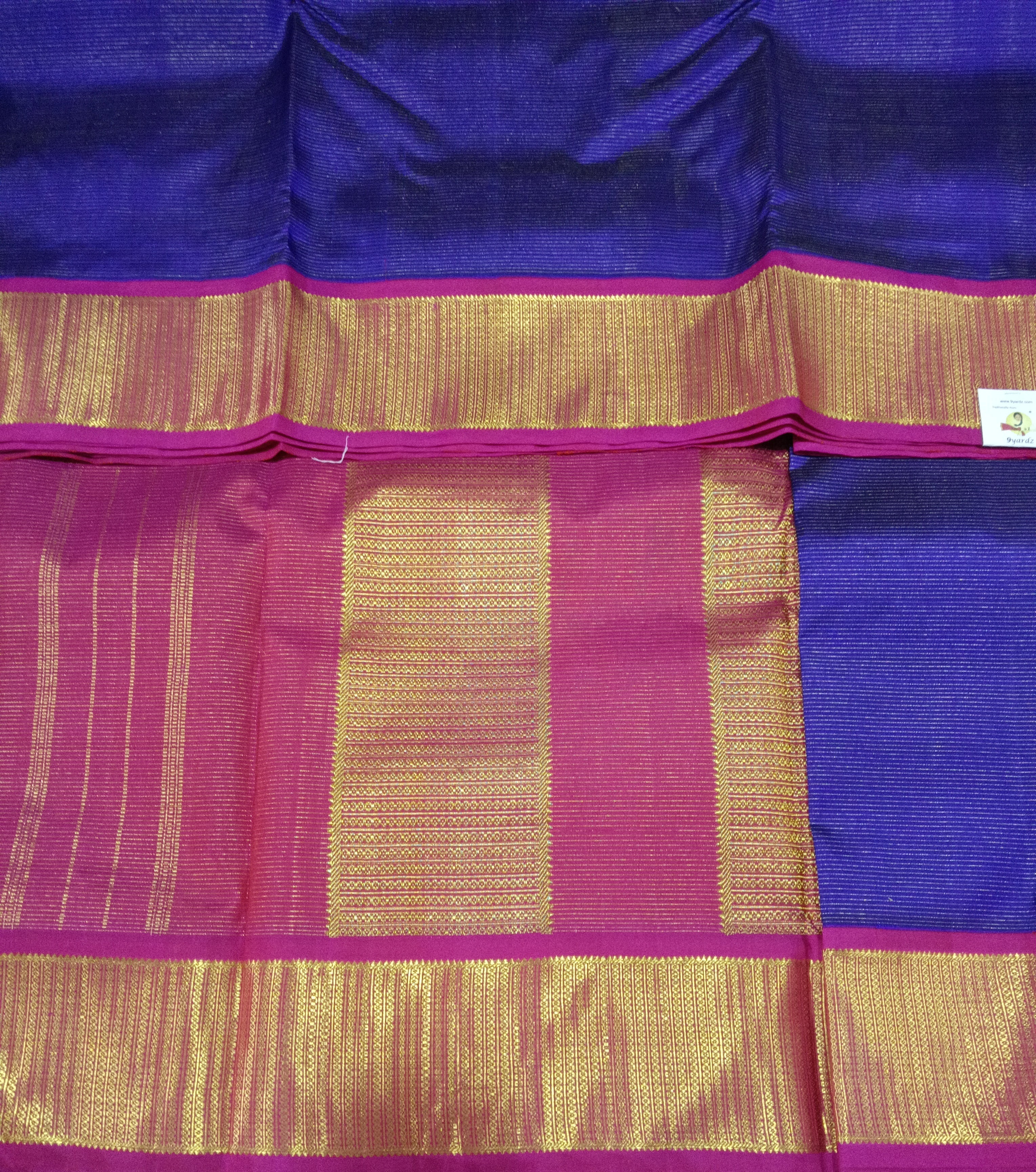 Pure Kanchipuram Silk Madisar Vairavoosi|10yards