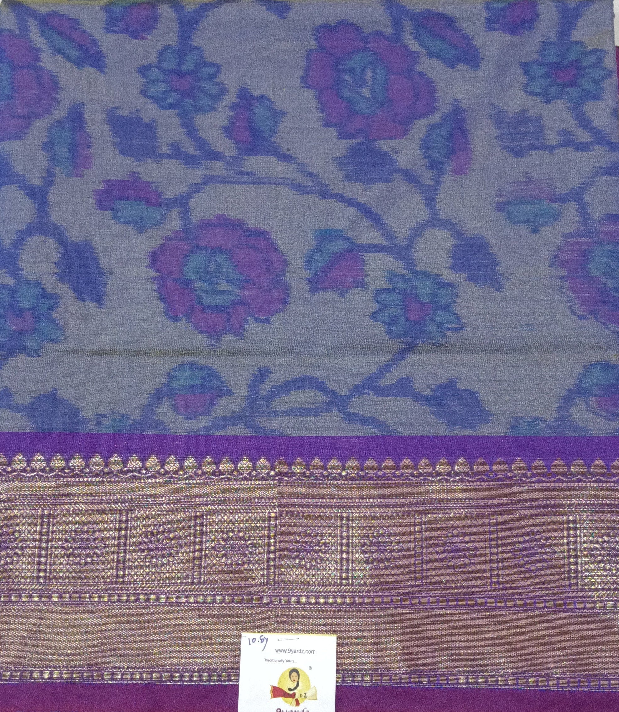 Ikkat semi silk madisar