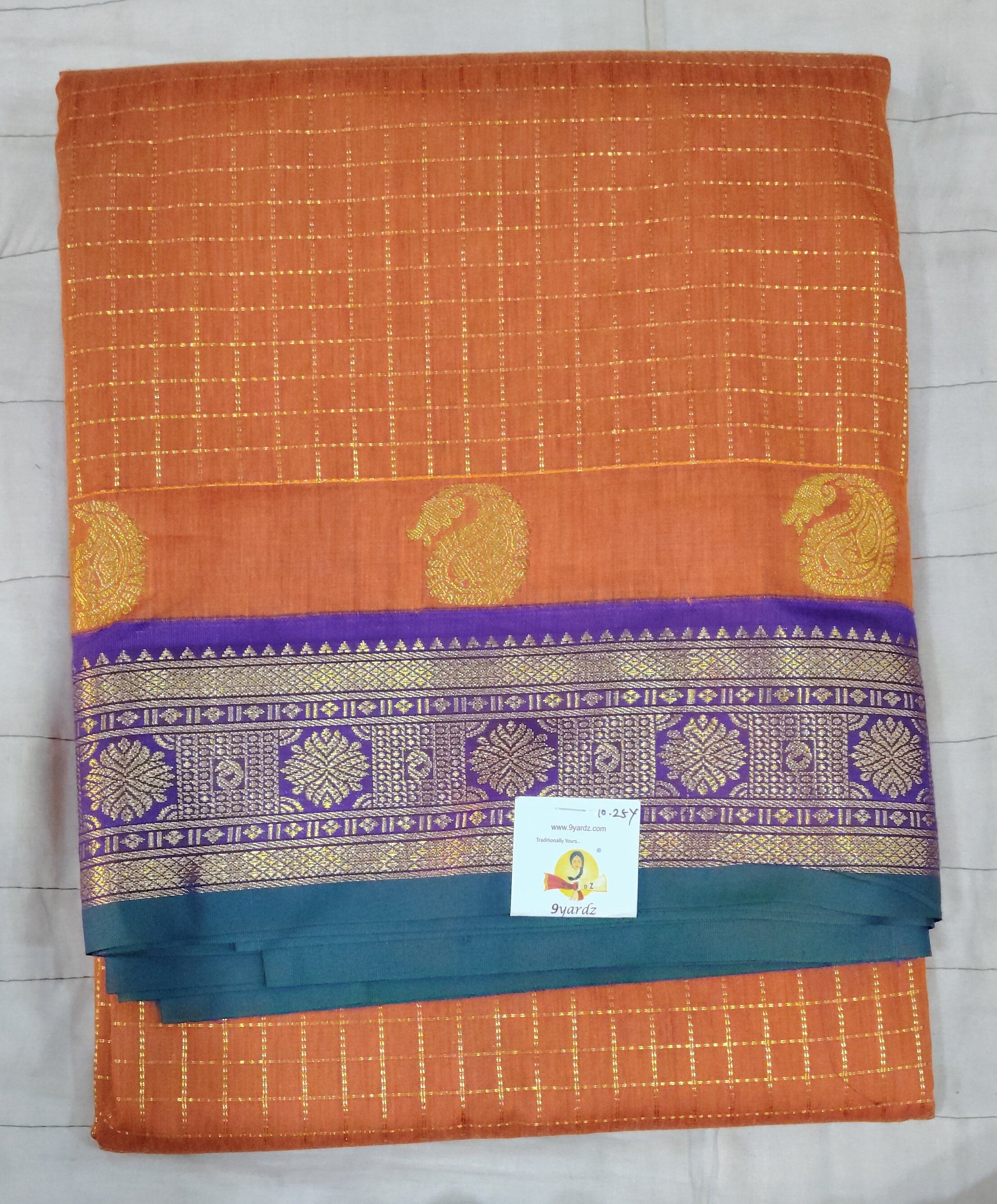Akshaya cotton 10.25 yards madisar