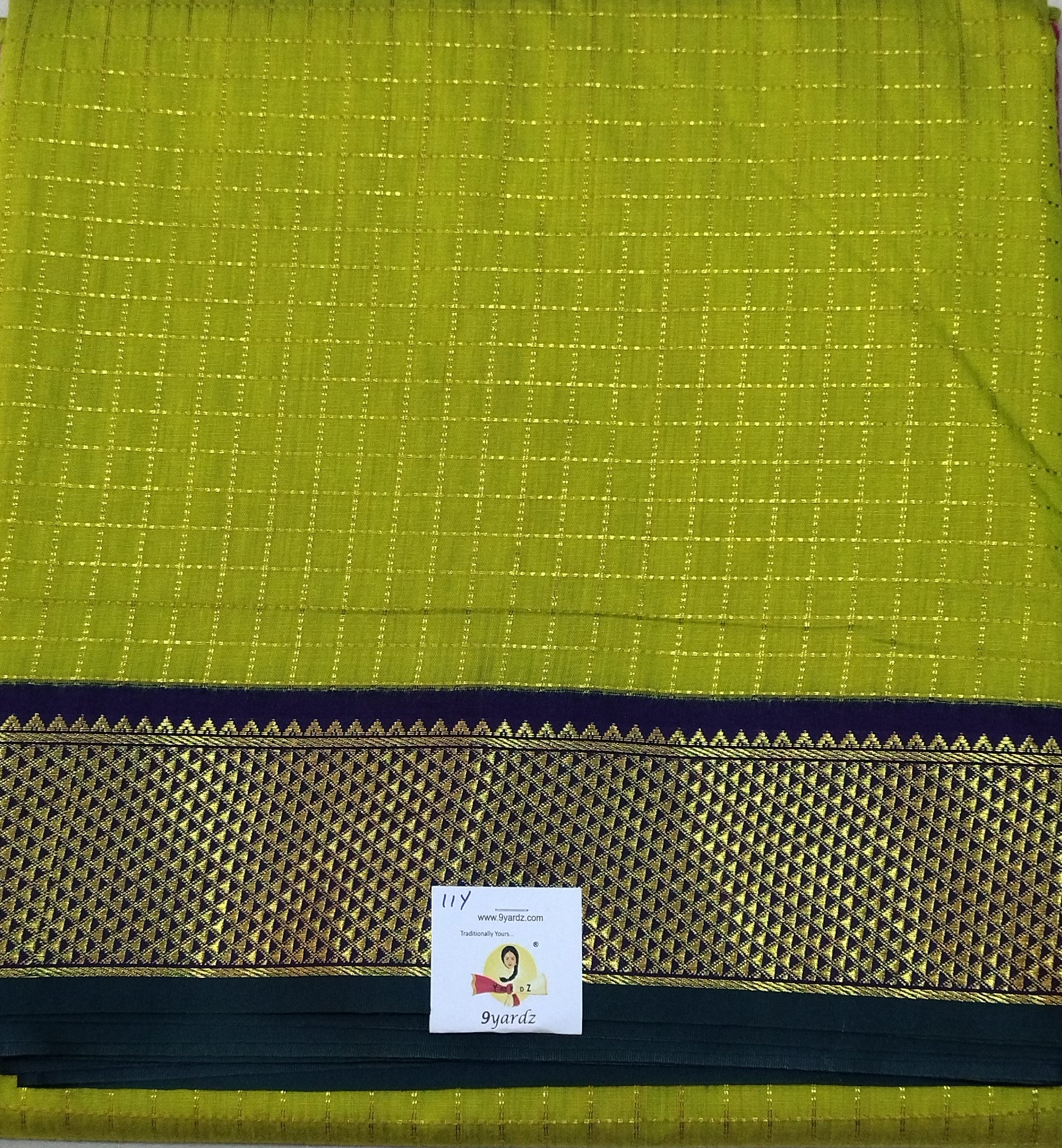 Akshaya cotton 11.5 yards madisar1y