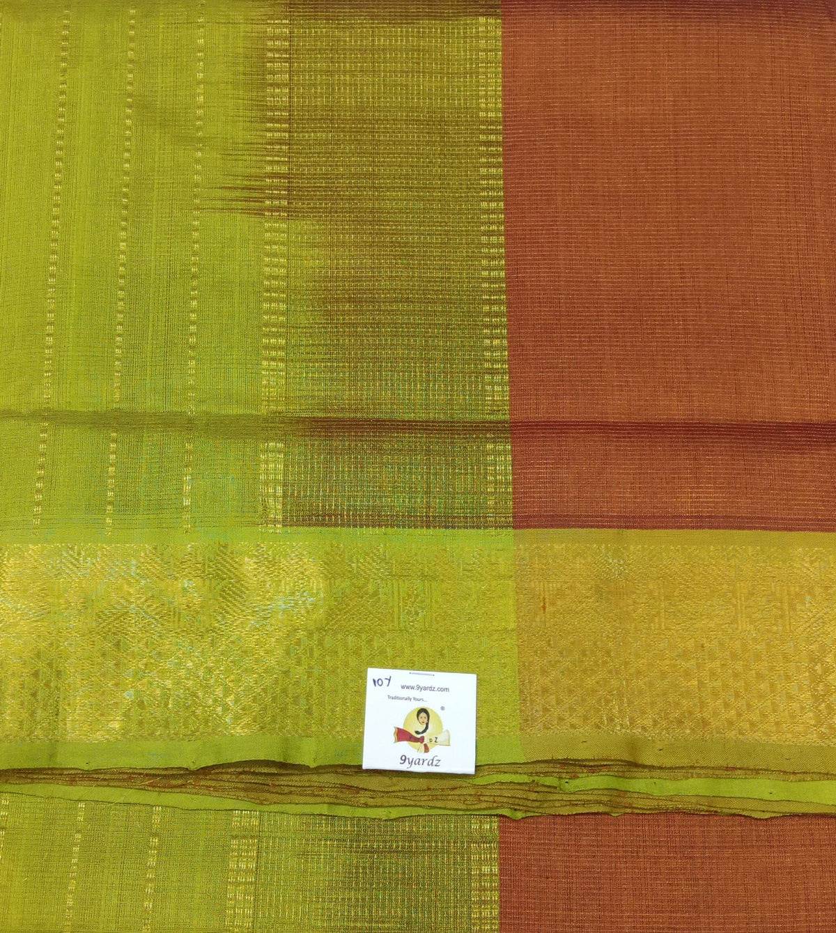 Pure silk cotton vairavoosi 10yards  madisar