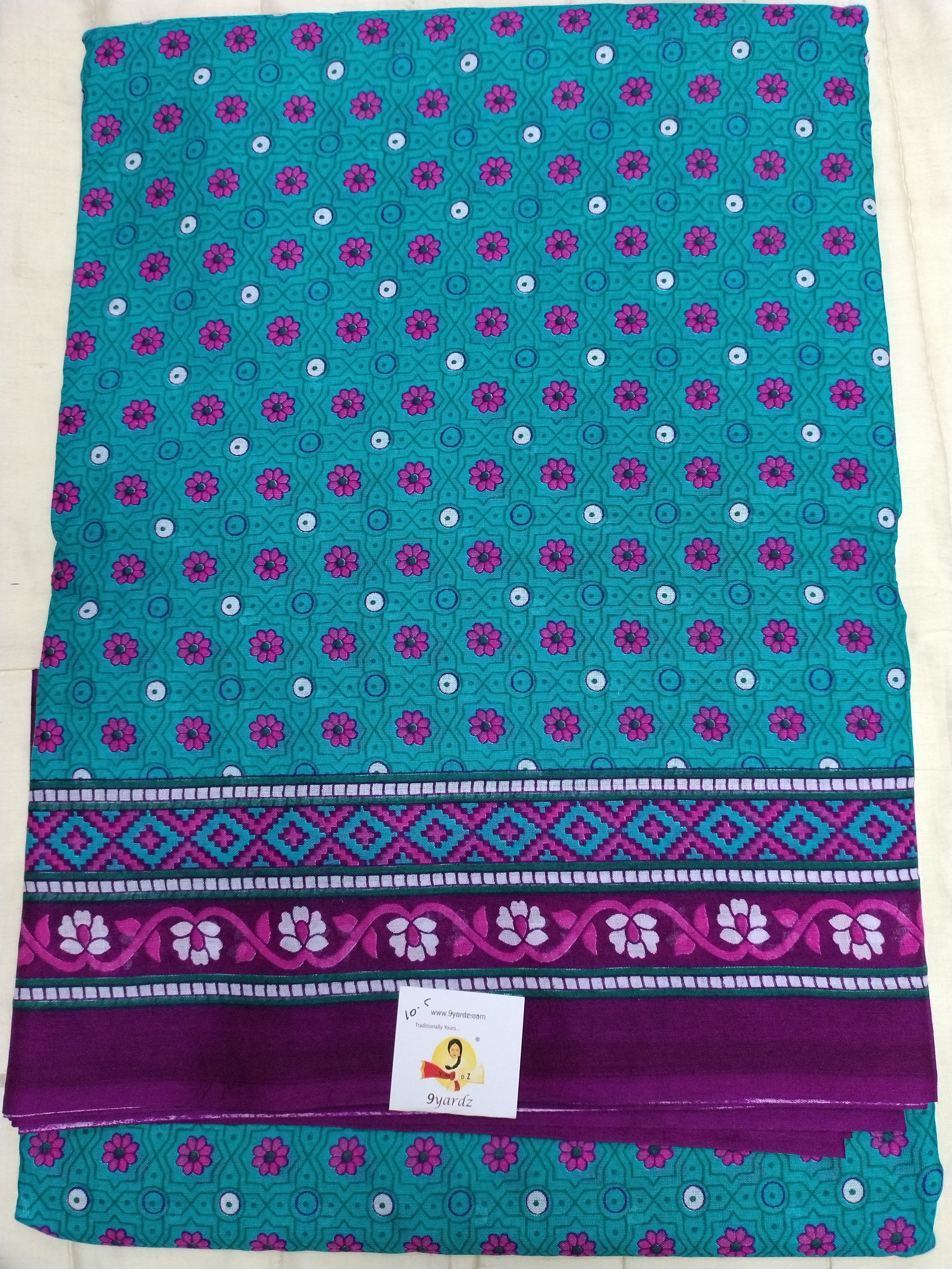 Erode cotton 10.5 yards madisar