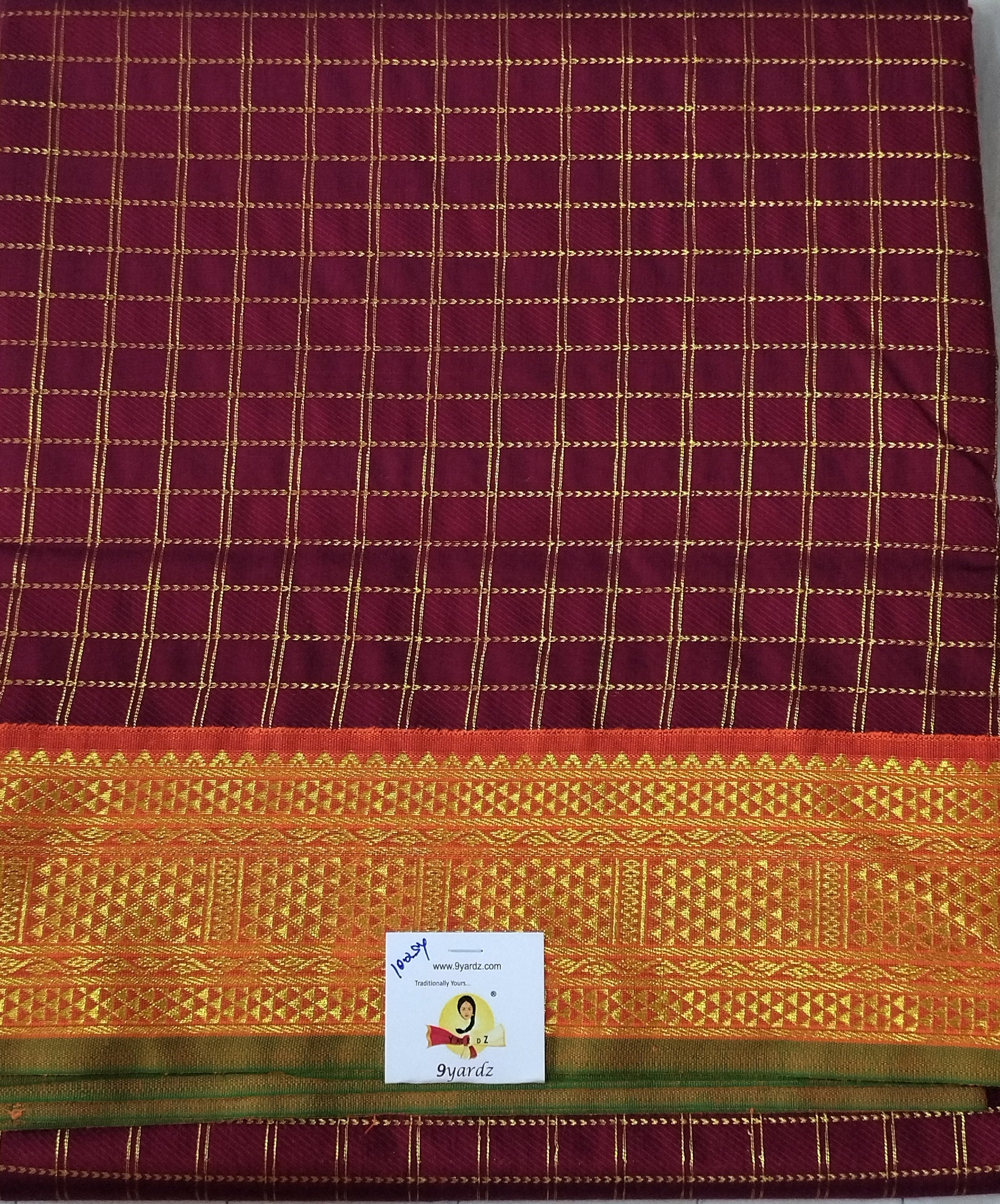 Akshaya cotton 10.25 yards madisar