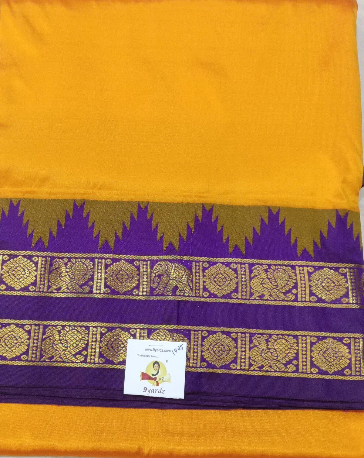 Pure silk 10.25yardz