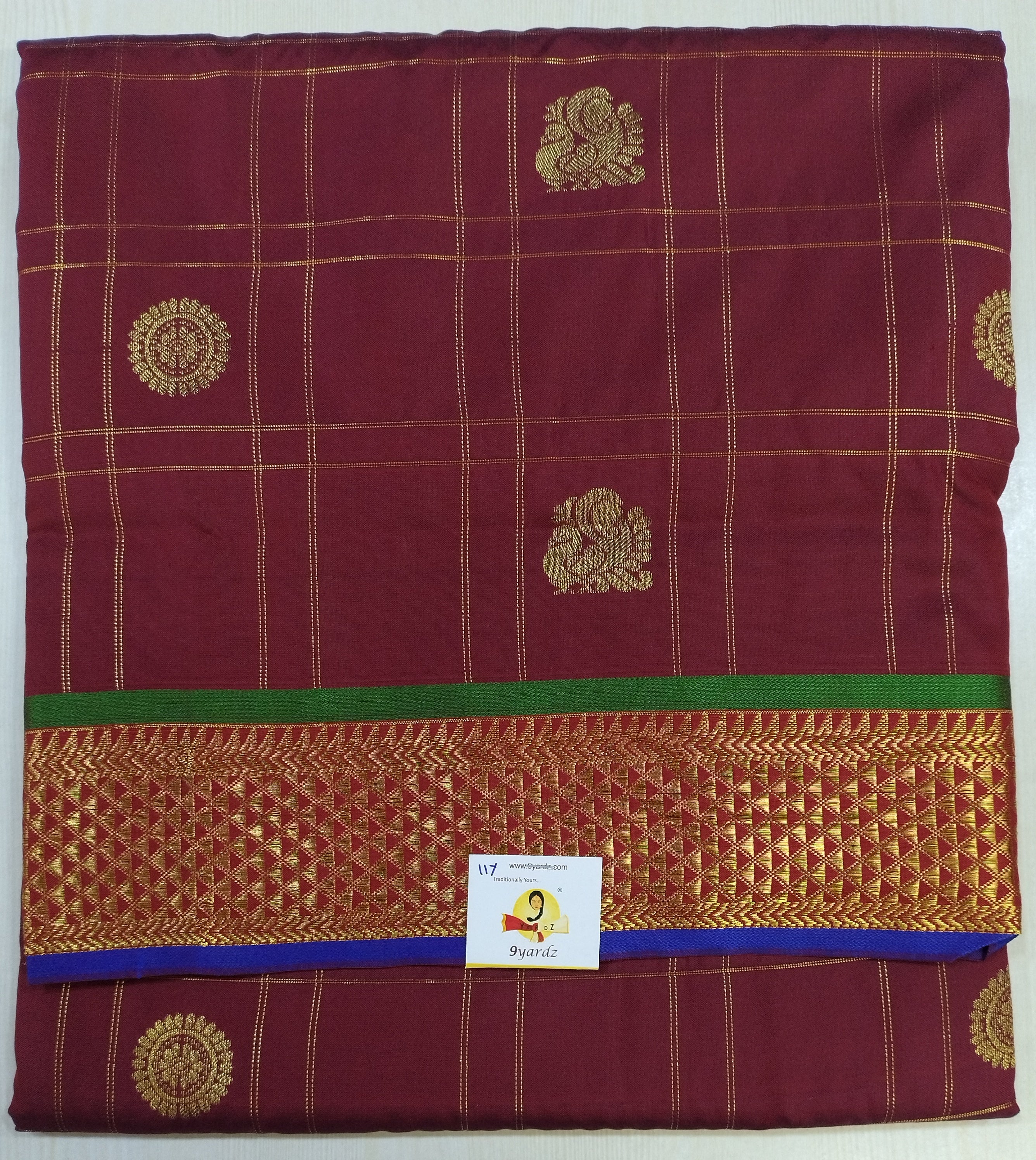 Poly silk 11yards Madisar