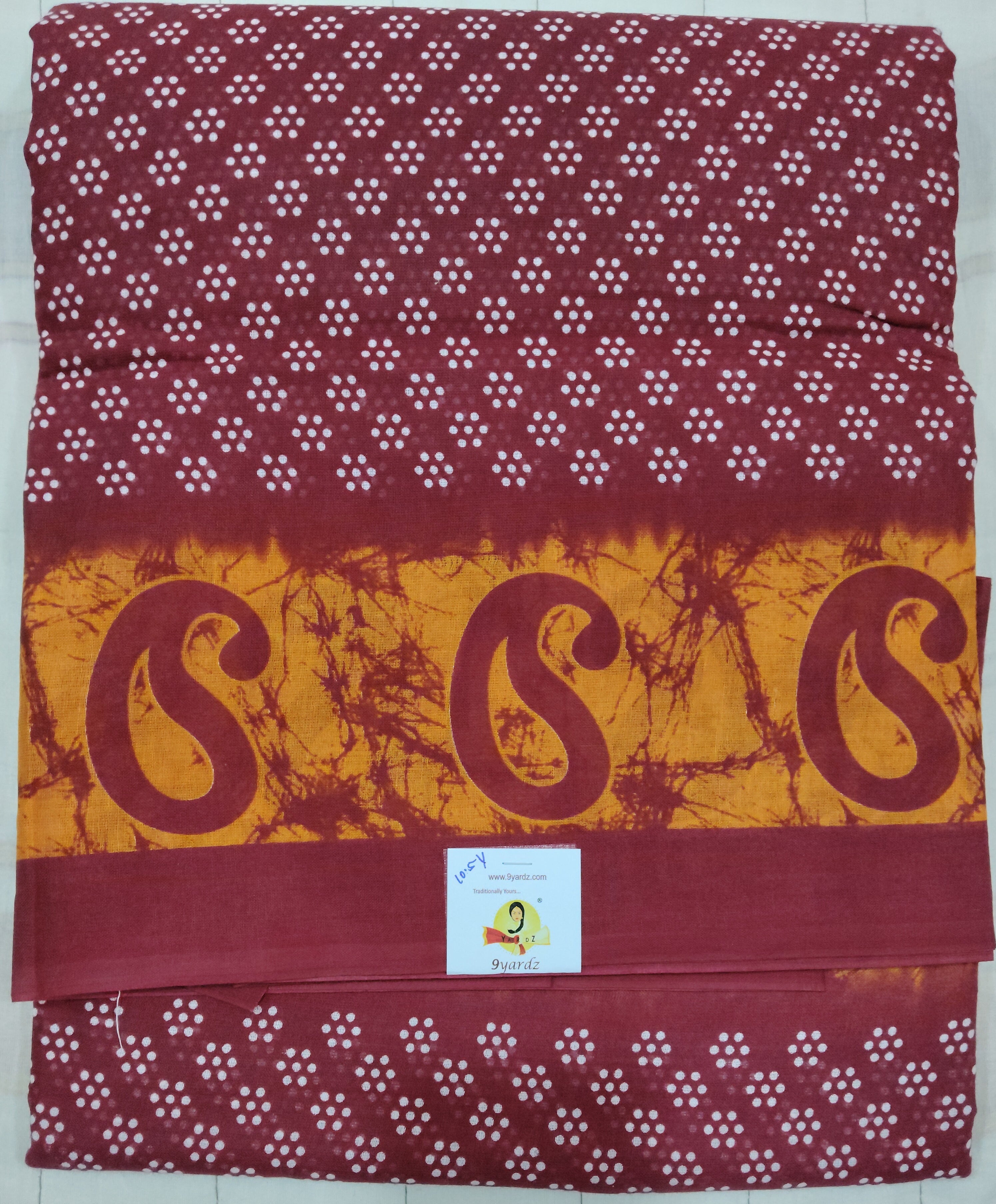 Erode cotton 10.5 yards Madisar