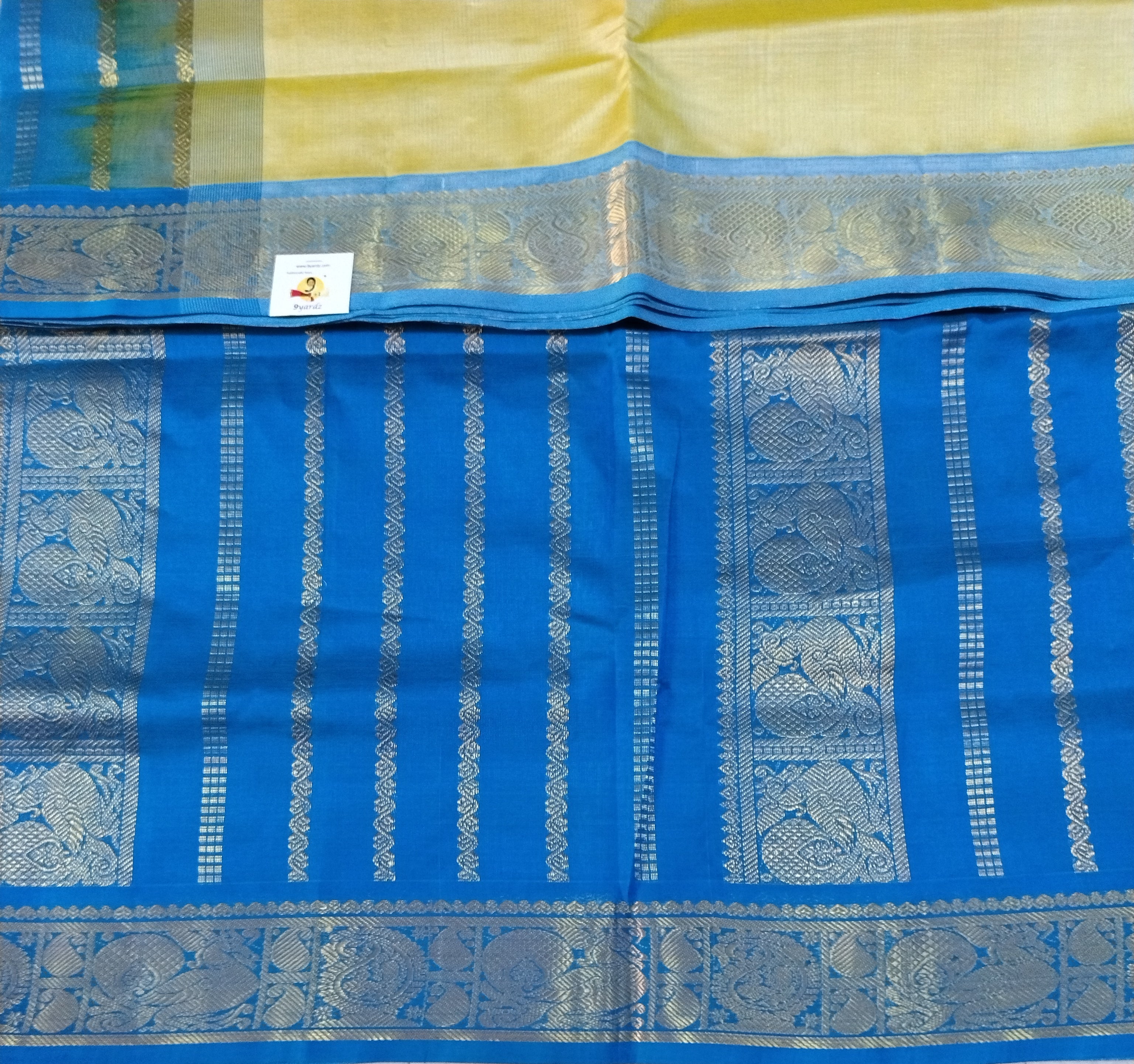 Pure silk cotton 6 yards