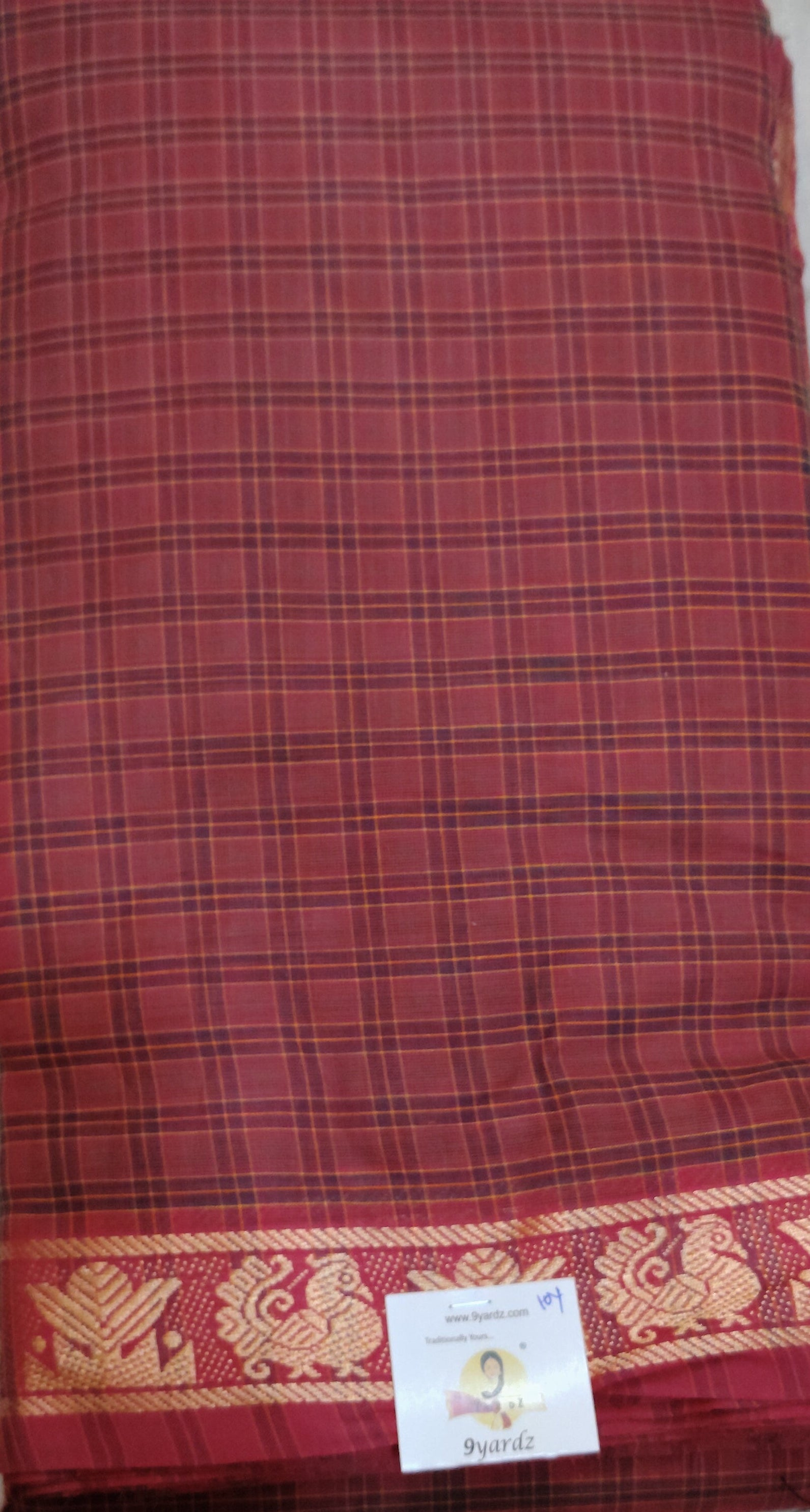 Chettinadu / Karaikudi cotton 10. yards madisar