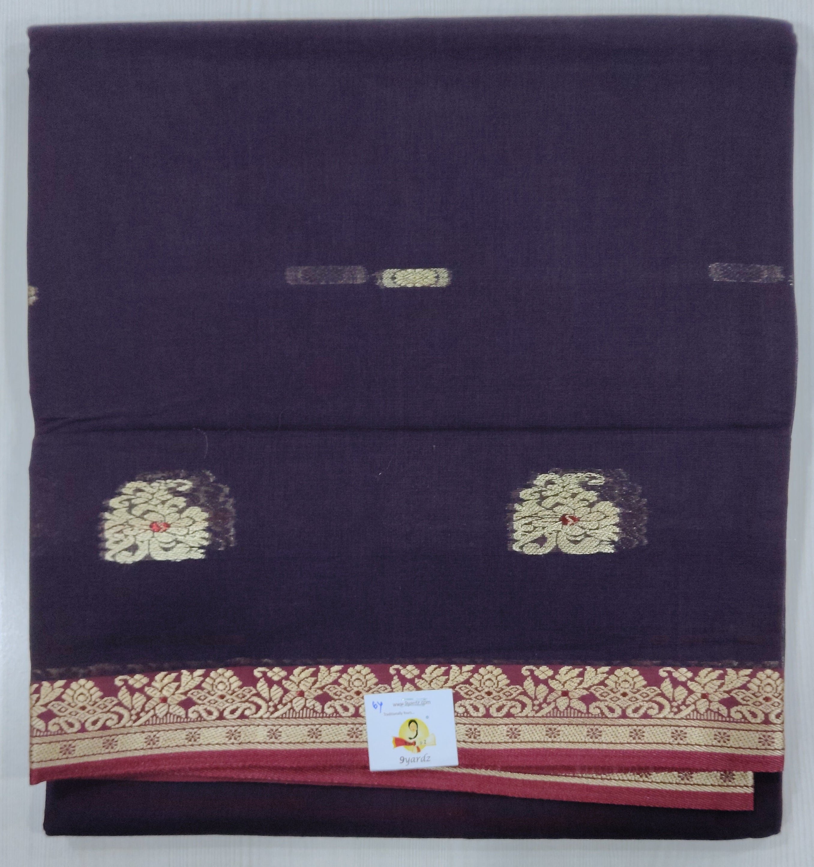 Kora Cotton  saree 6yardz