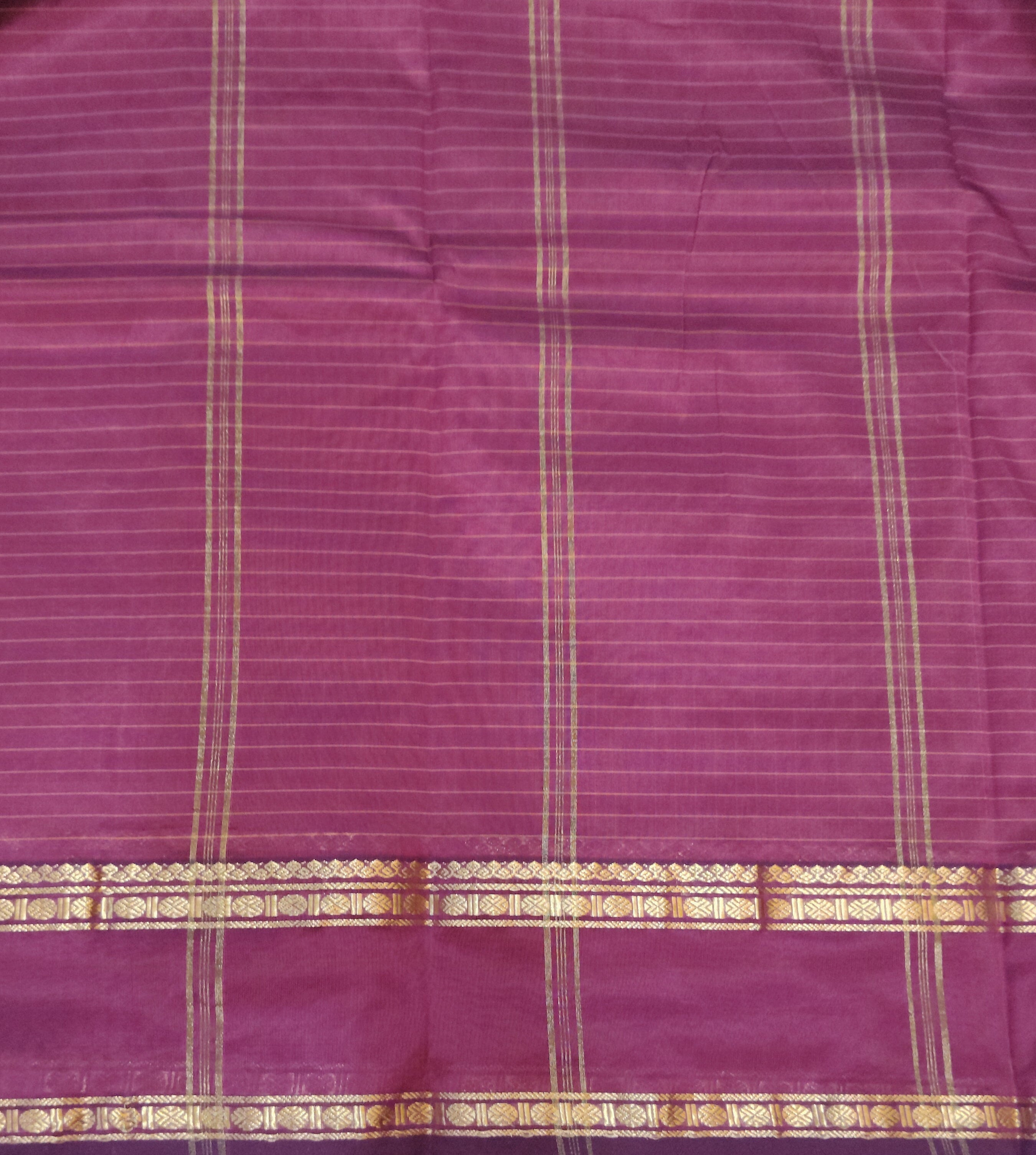 China silk checked 6Yards
