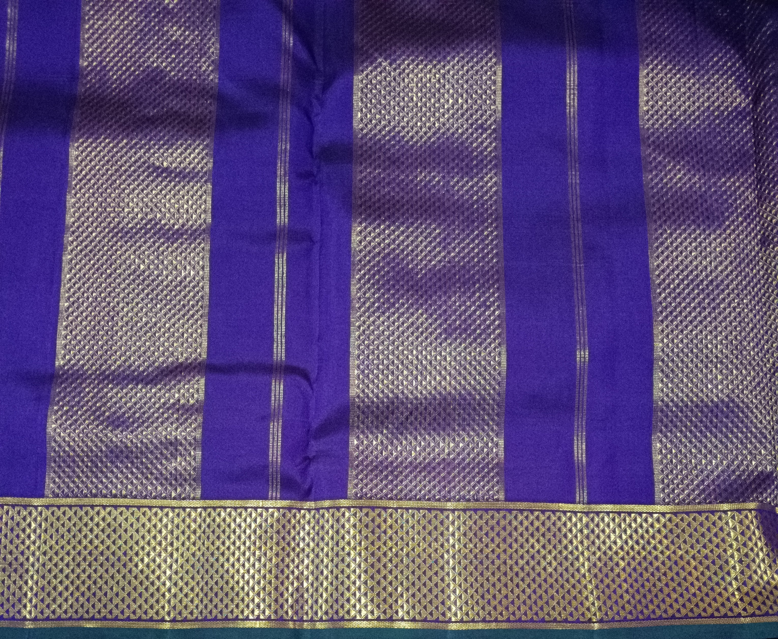 Pure Kanchipuram Silk Madisar 10yards