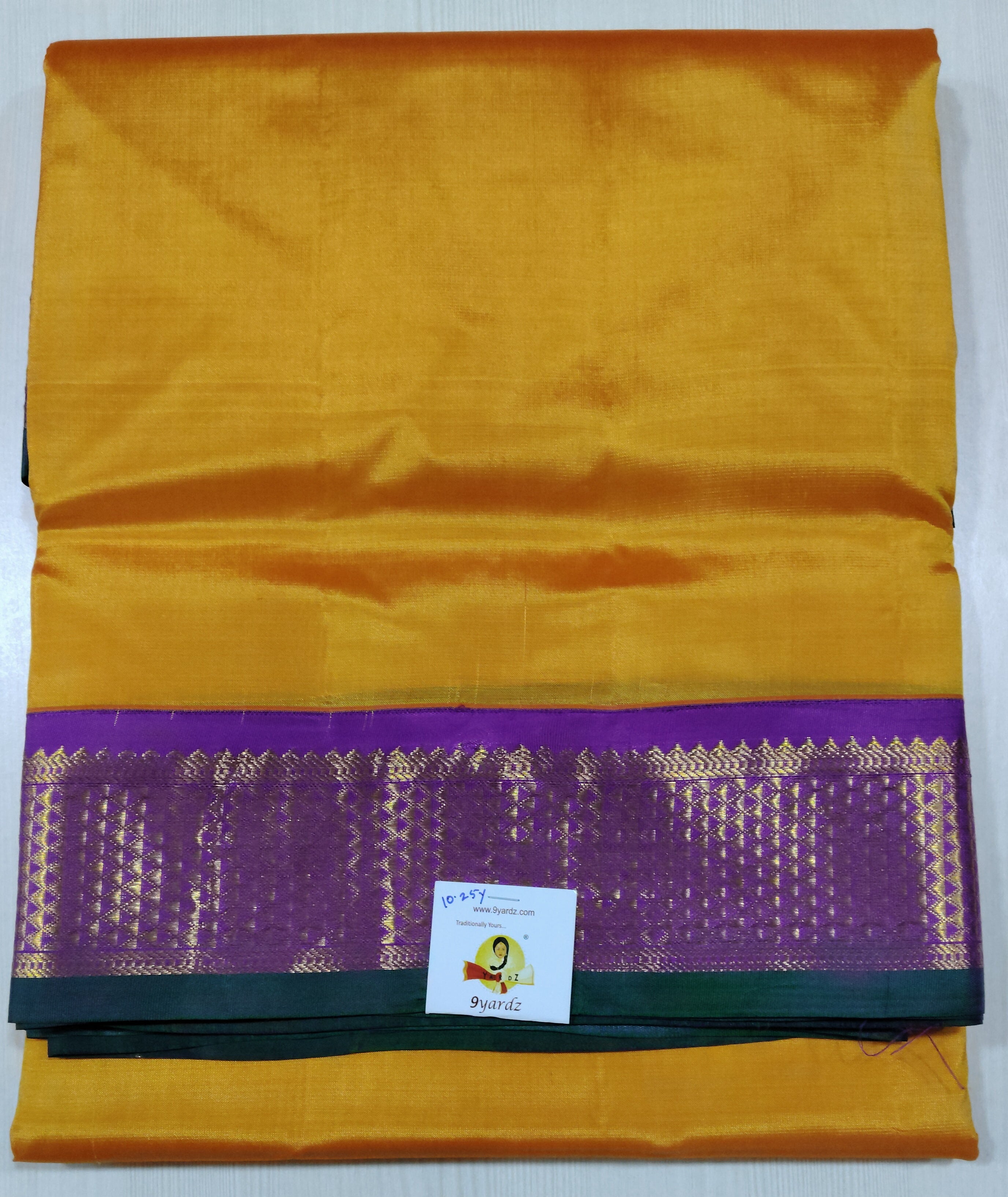 Pure silk 10.25yardz