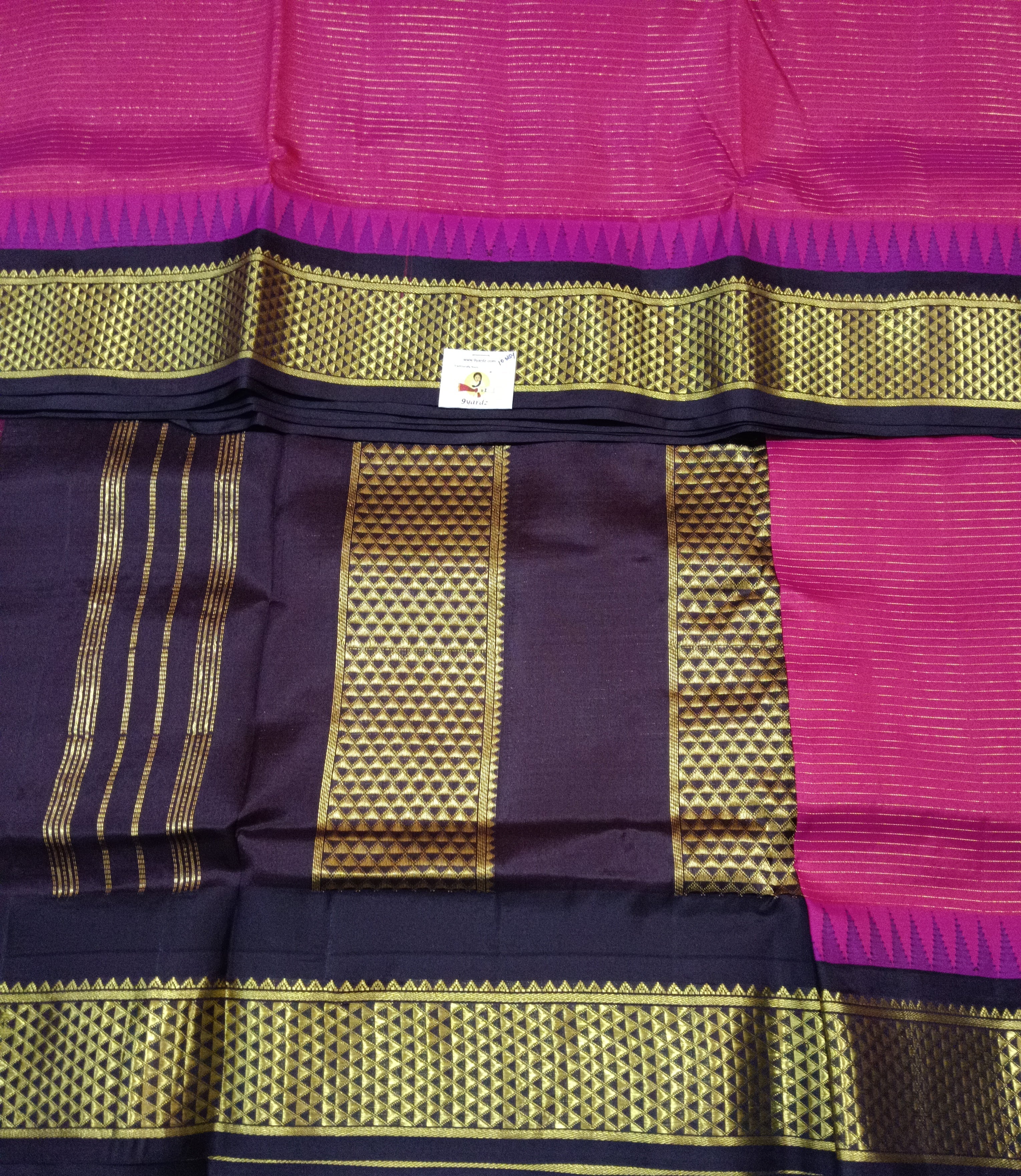 Pure silk 10.25yardz