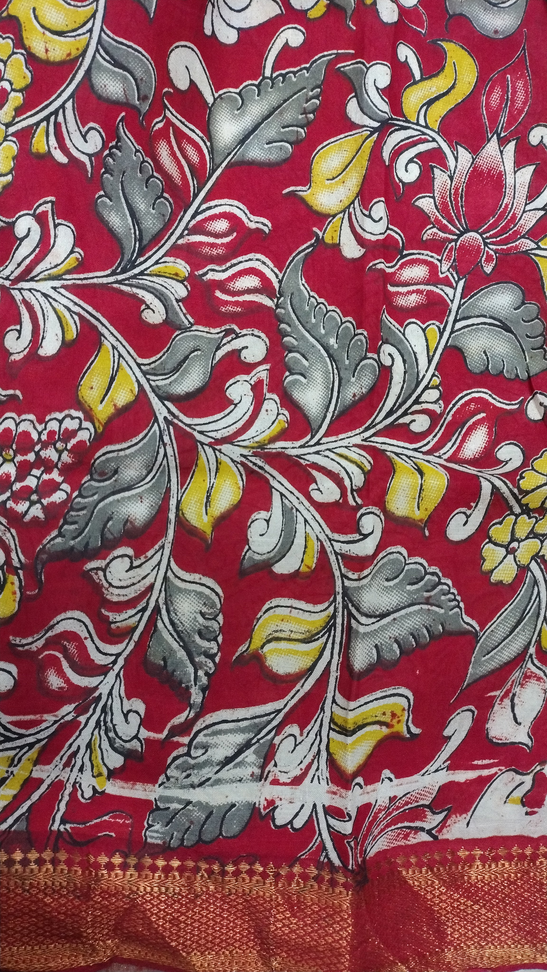 Kalamkari Silk 6yardz