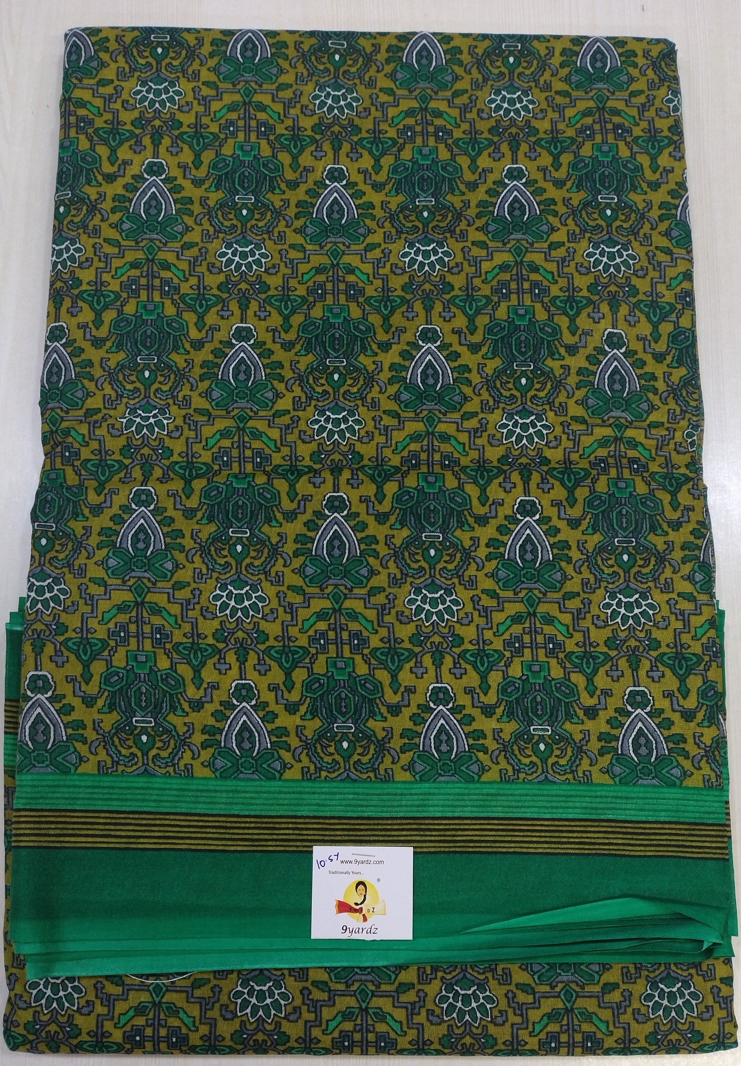 Erode cotton 10.5 yards Madisar