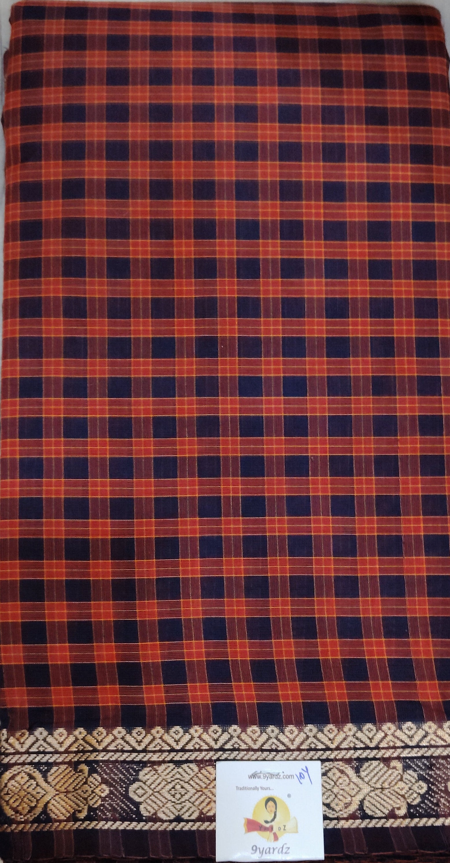 Chettinadu / Karaikudi cotton 10. yards madisar