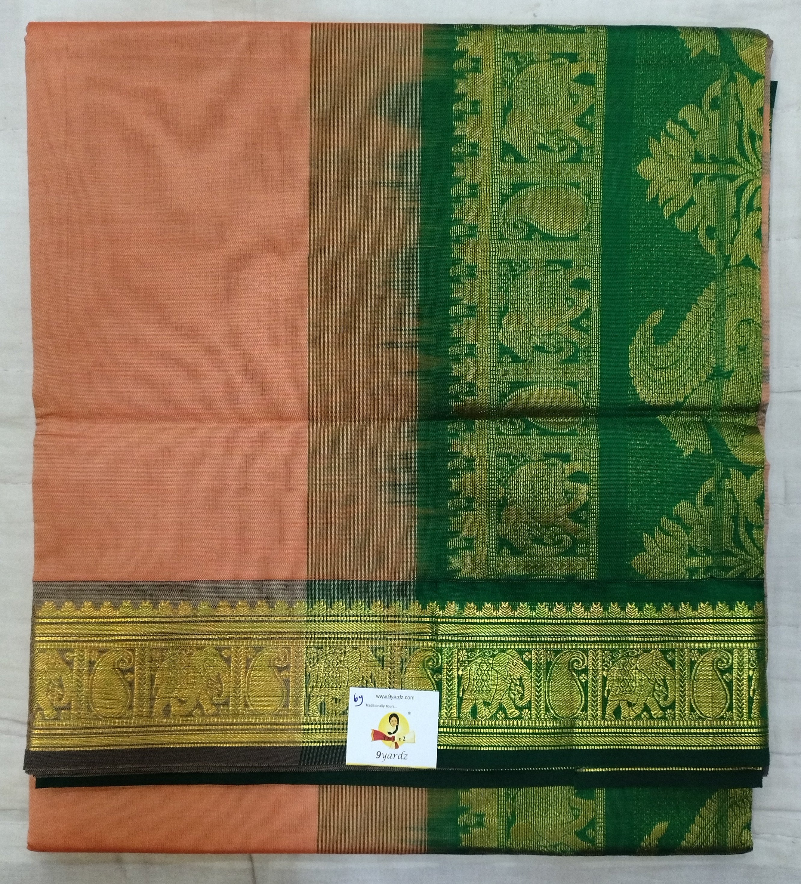 Semi silk Plain 6Yards