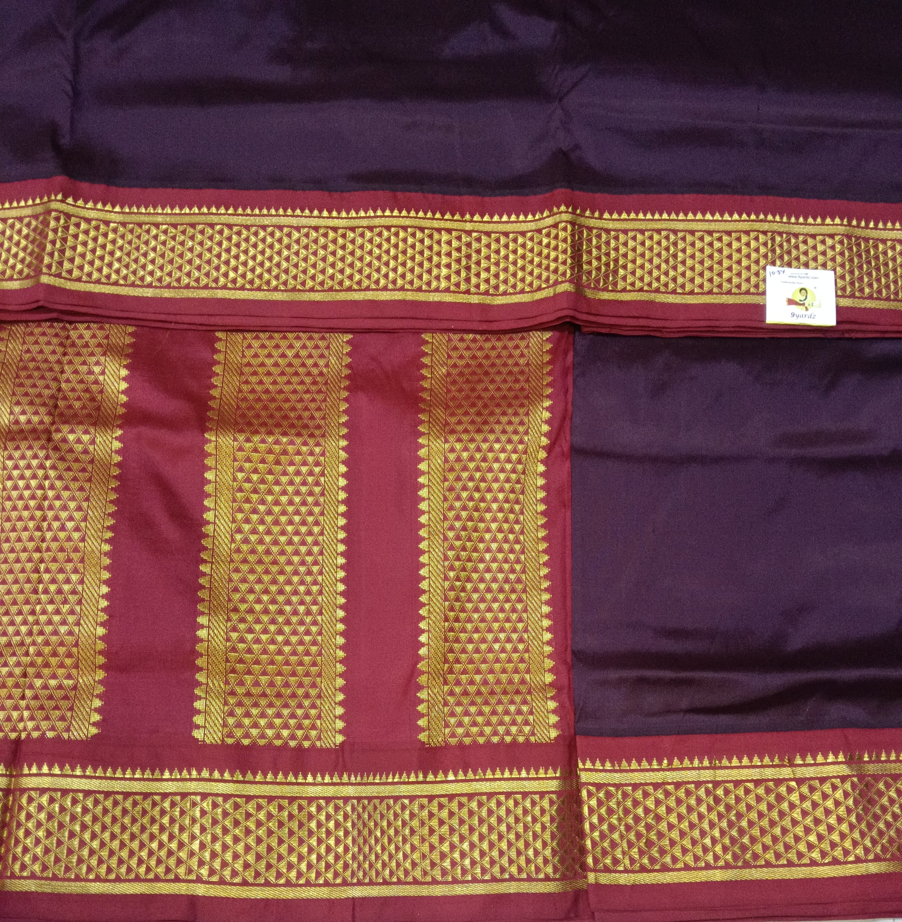 Pure silk madisar 10.5yards