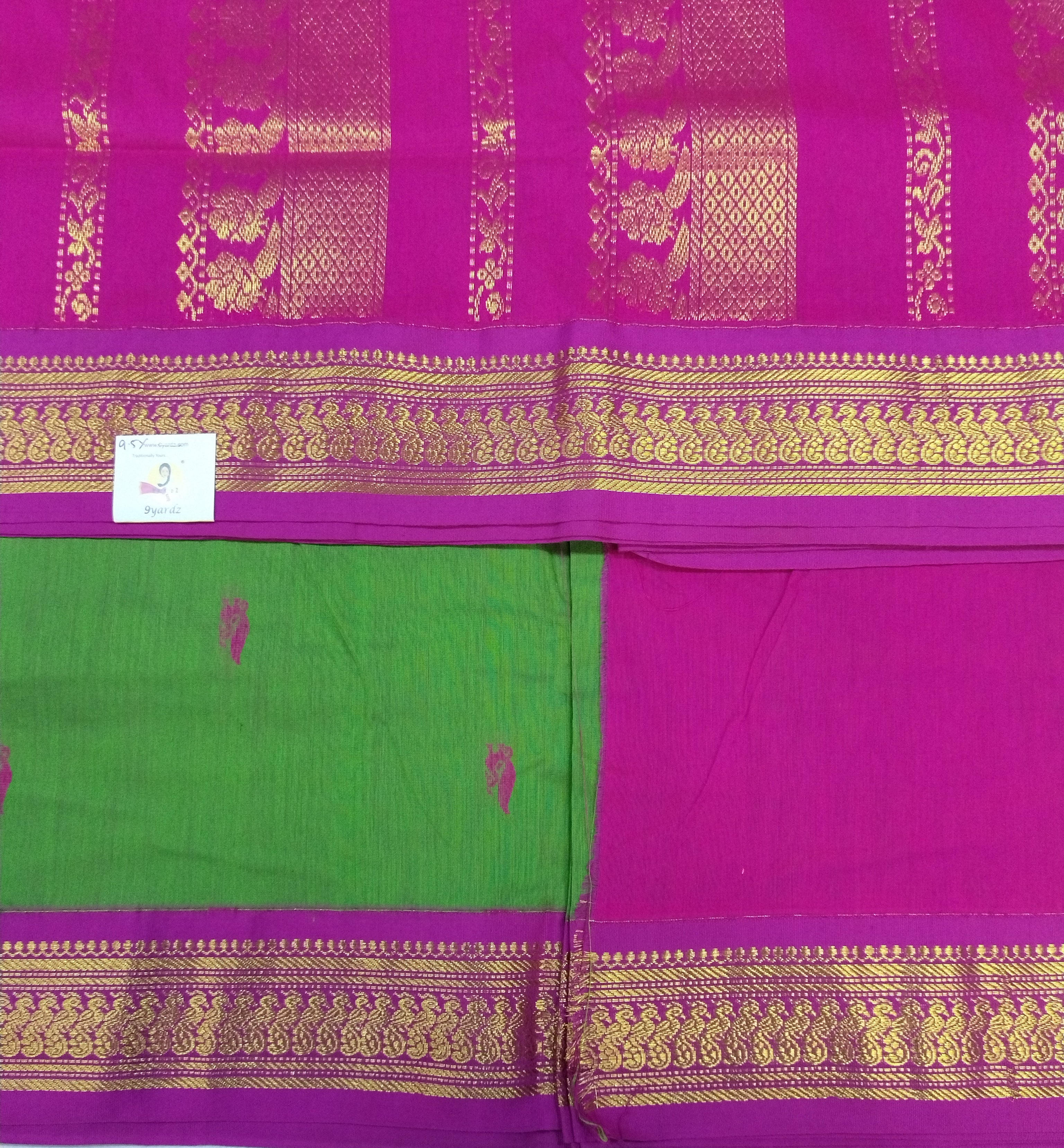 Kalyani Cotton  9.5 yardz