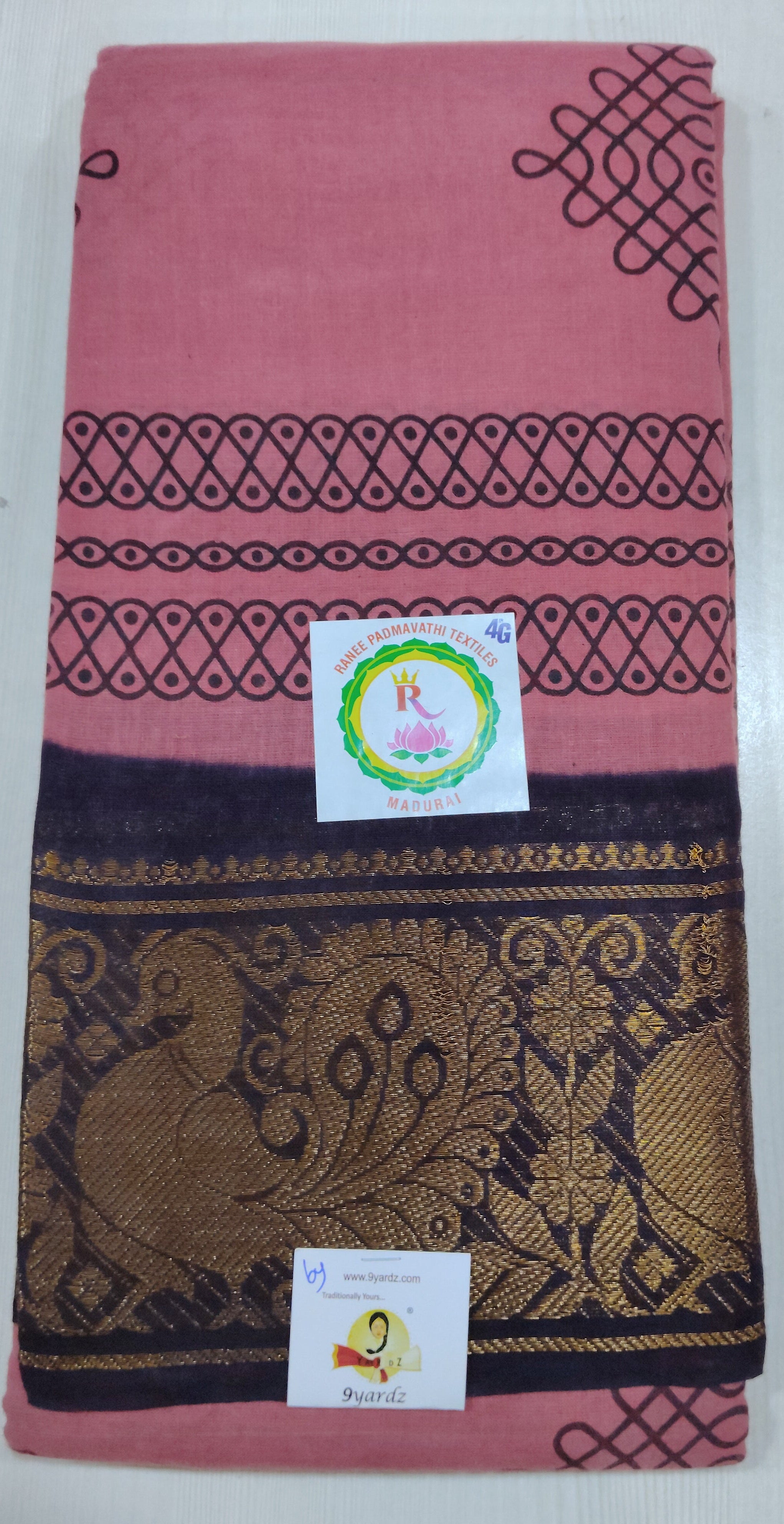 Ranee Cotton zari kattam 6yardz