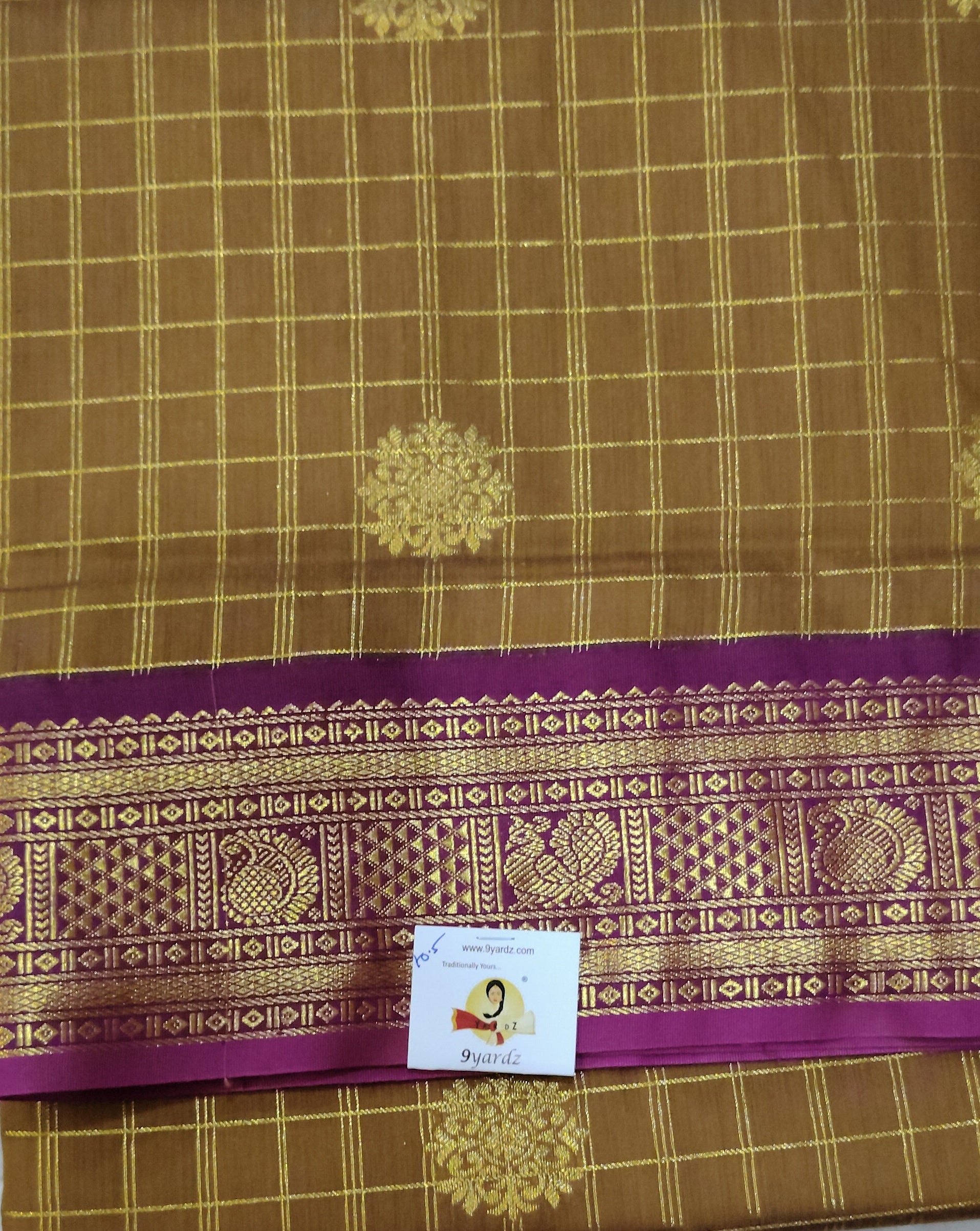 Akshaya cotton 10.25 yards madisar
