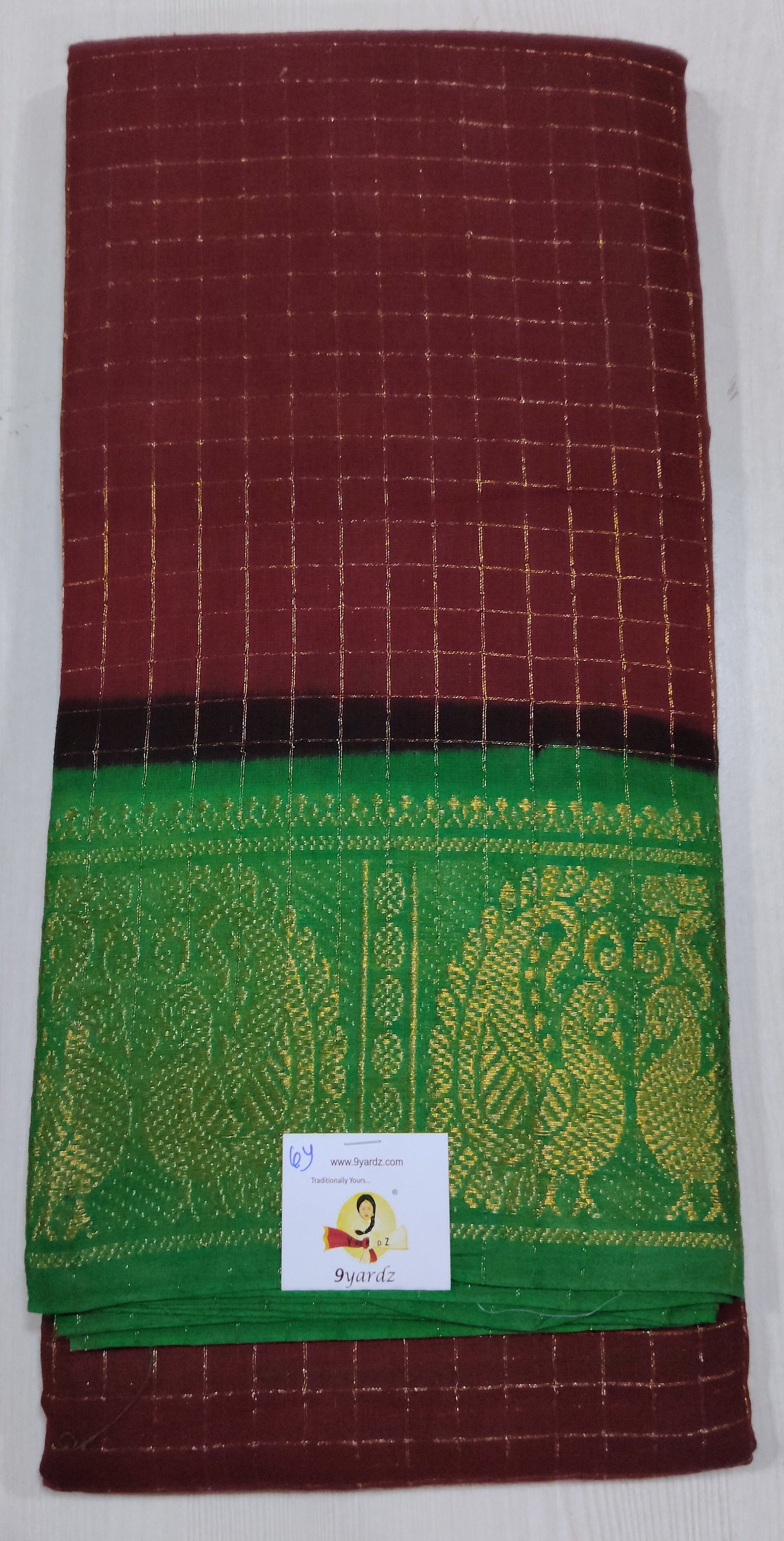 Ranee Cotton zari kattam 6yardz