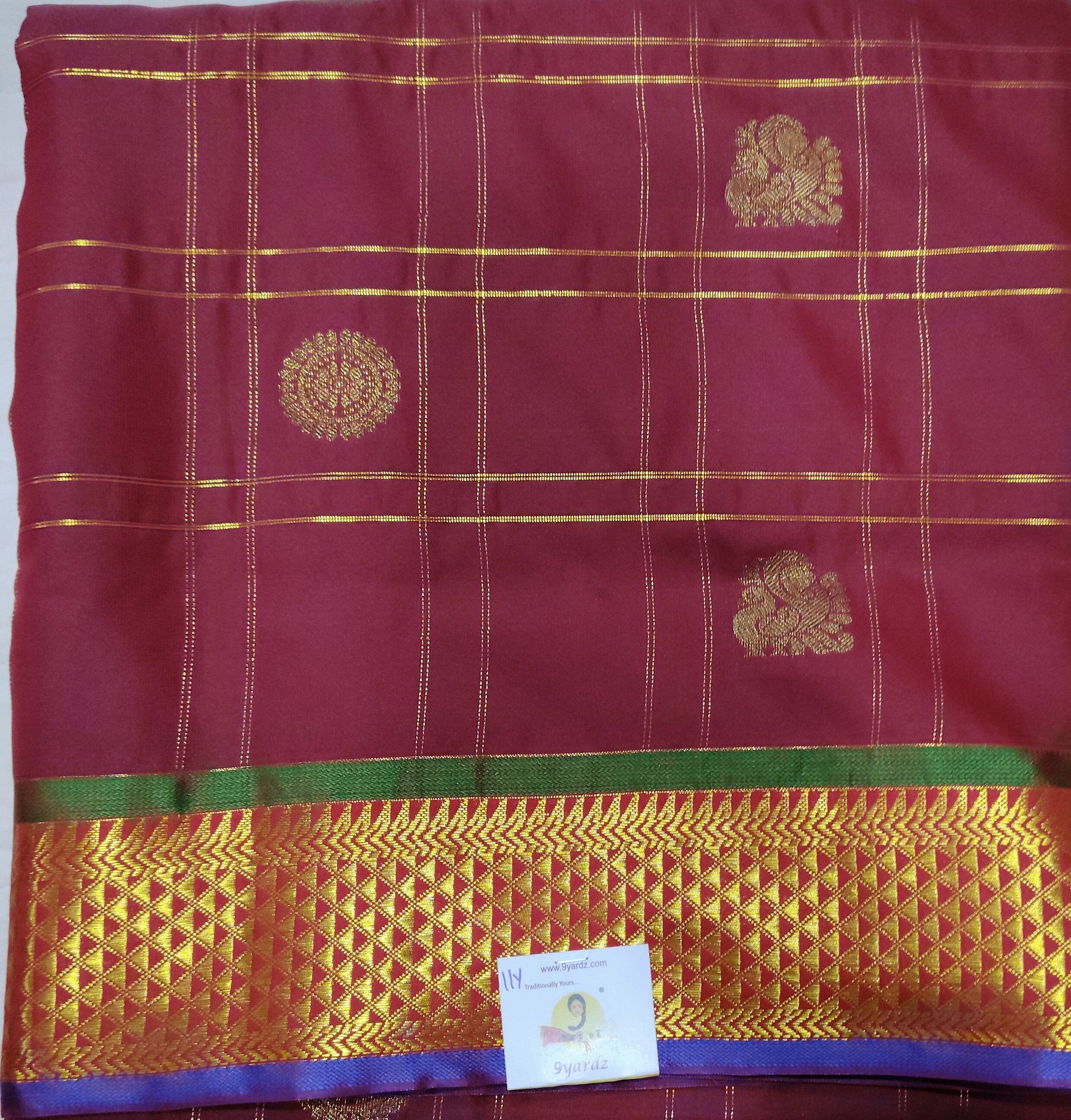 Poly silk 11yards madisar
