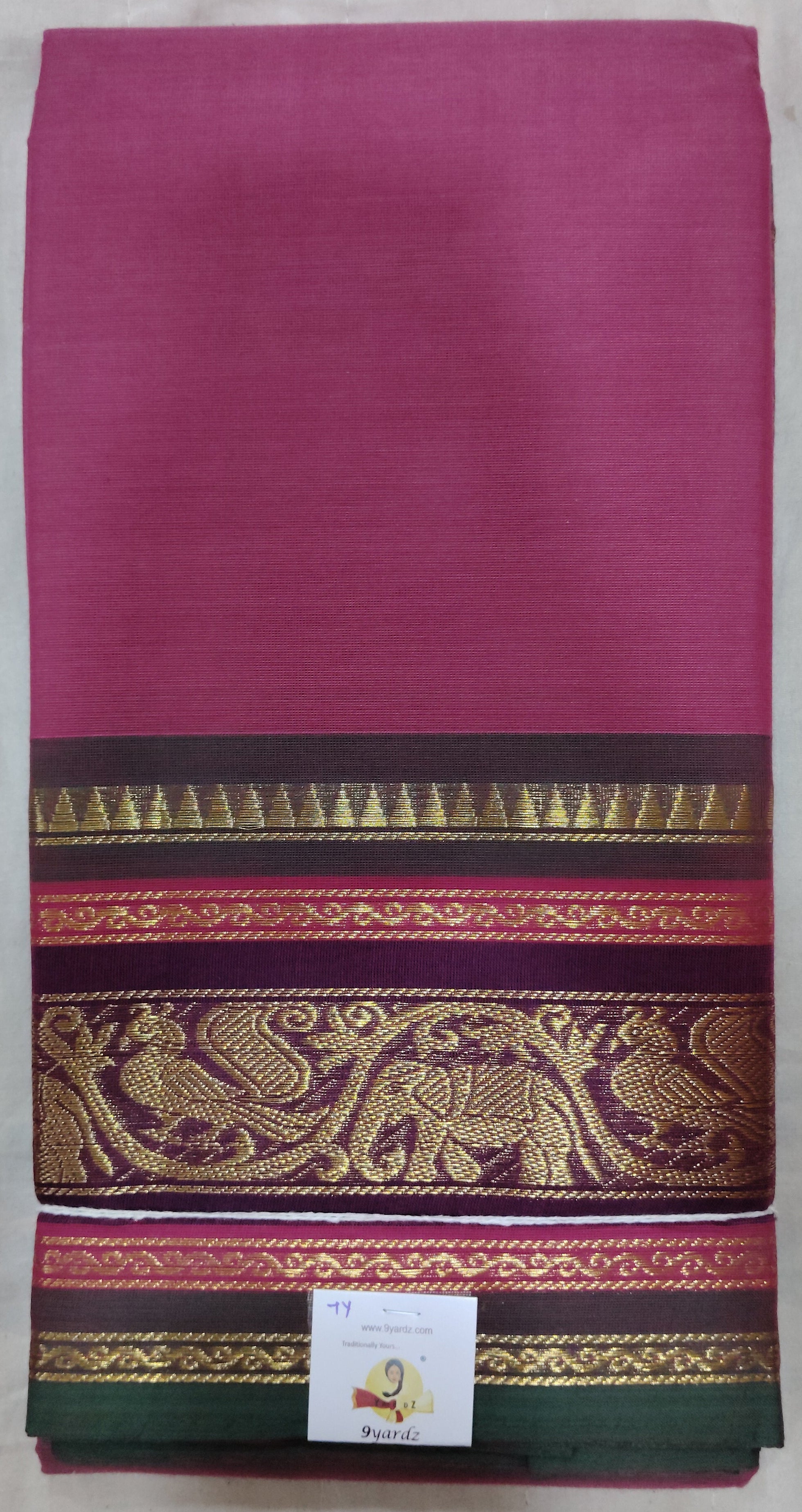 Chettinadu cotton 7yardz