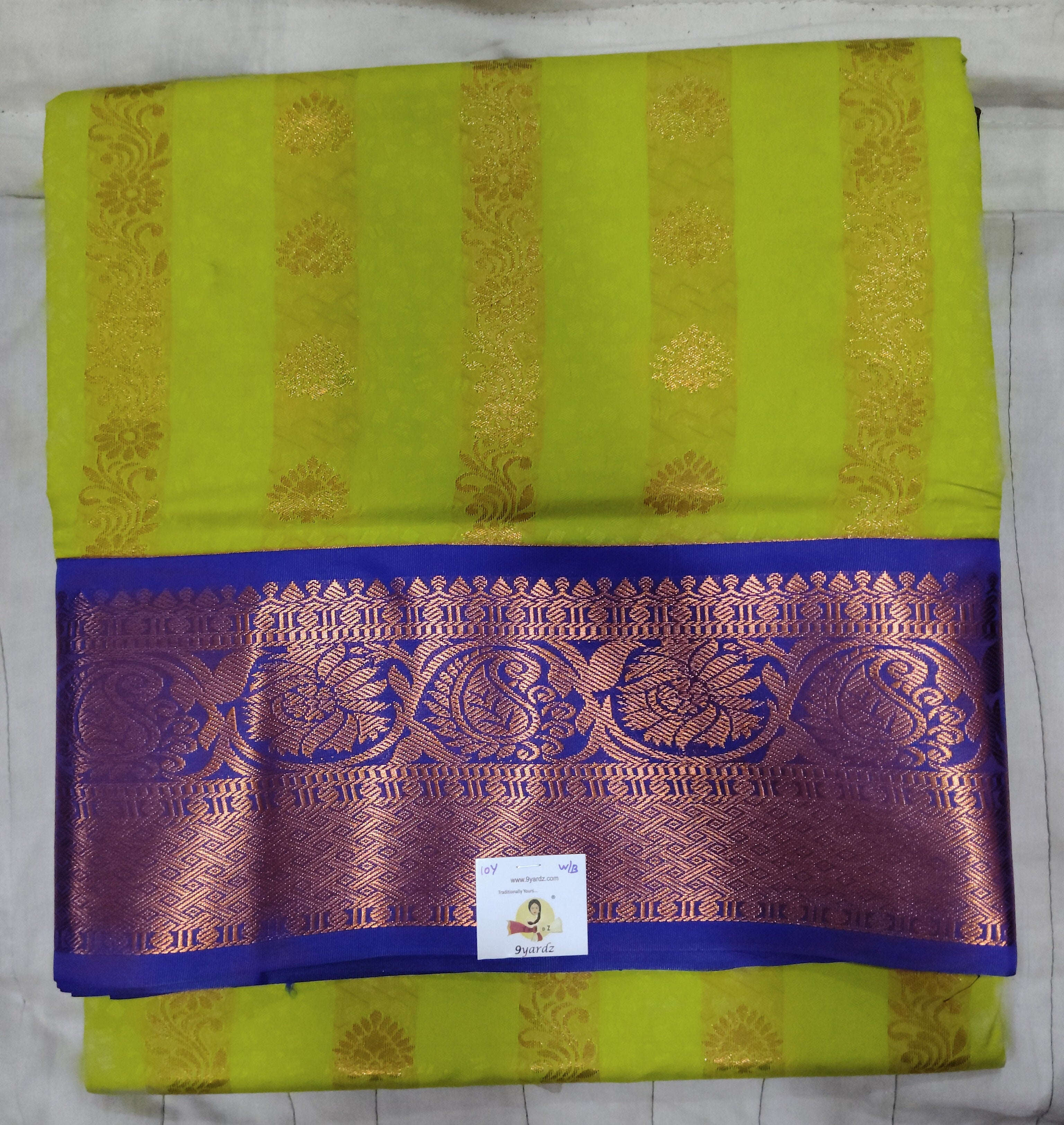 Ellampillai silk 10yards madisar plus blouse