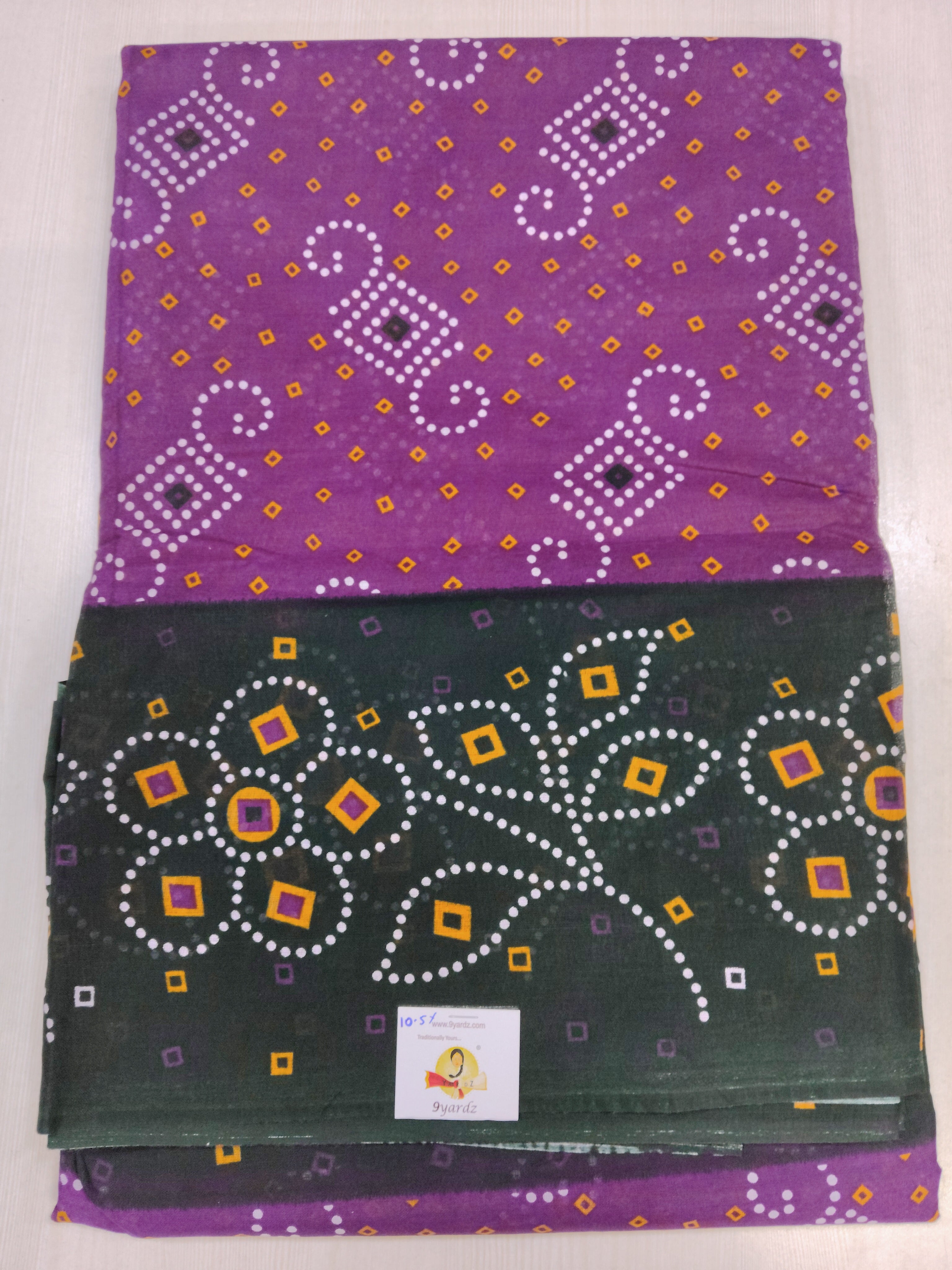 Erode cotton 10.5 yards Madisar