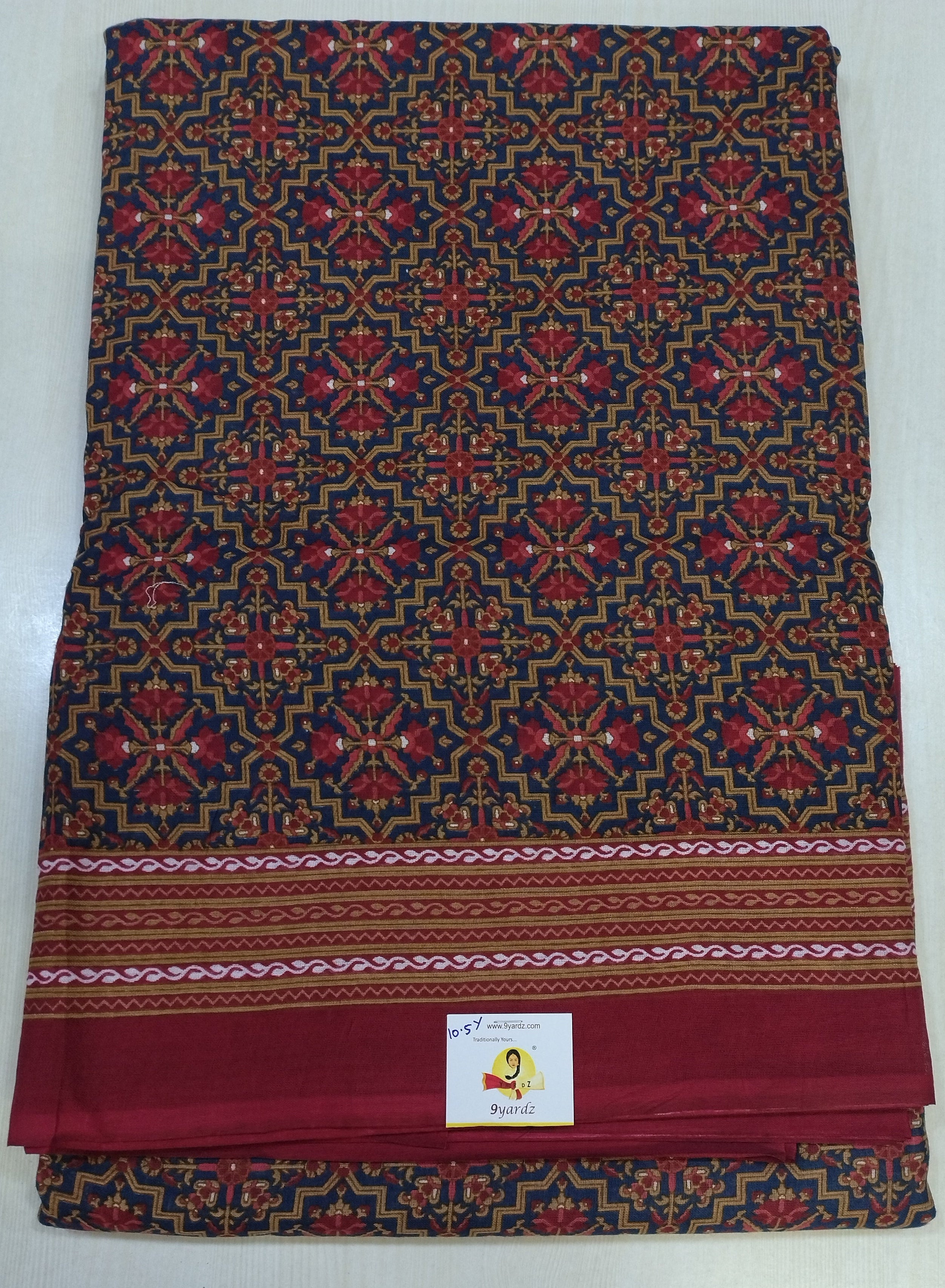 Erode cotton 10.5 yards Madisar