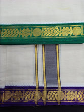 Load image into Gallery viewer, Pure cotton Muhurtham dhoti 9*5