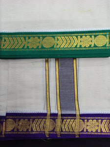 Pure cotton Muhurtham dhoti 9*5